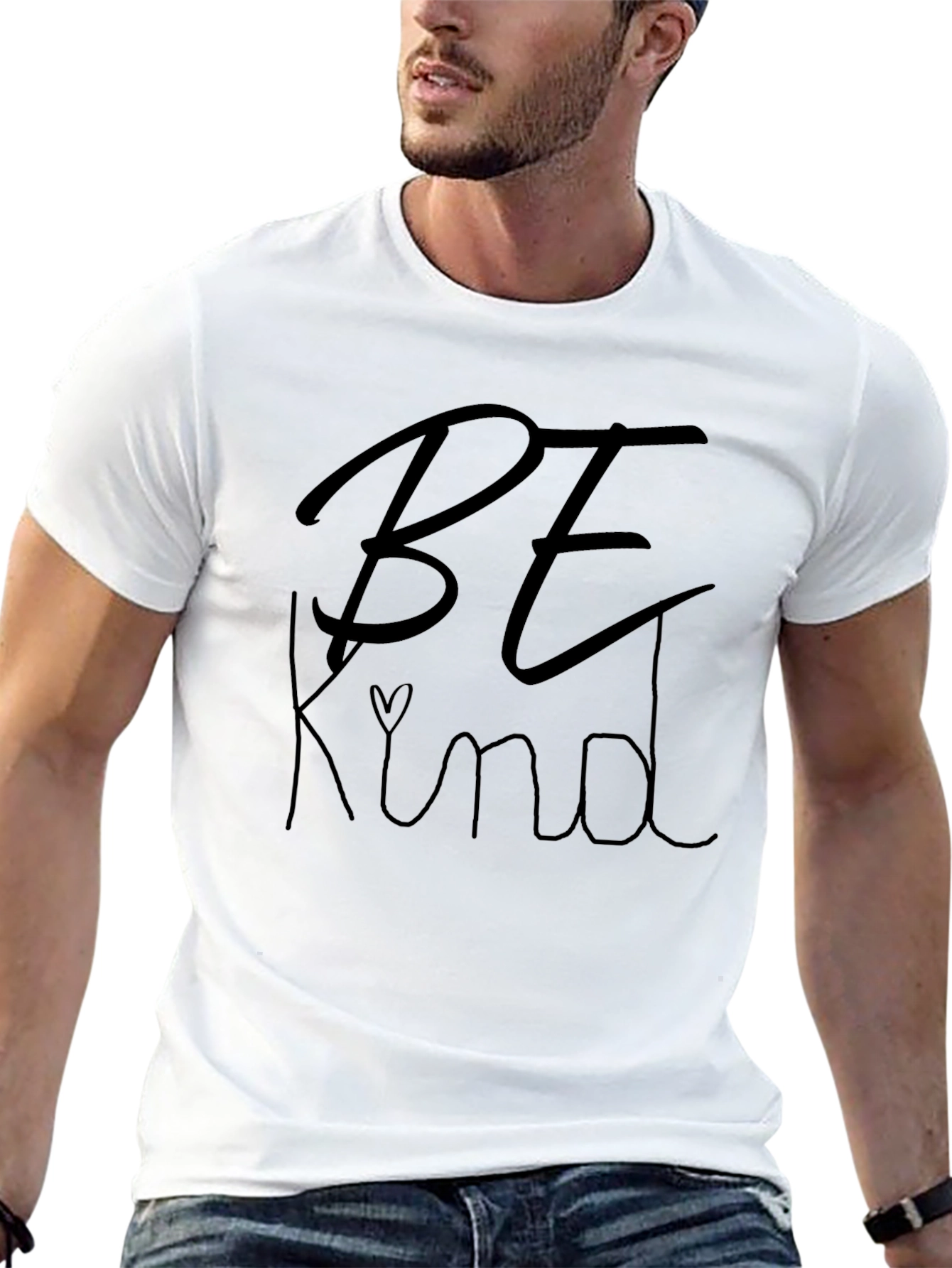 Be Kind Graphic T-Shirt - Soft Cotton Blend