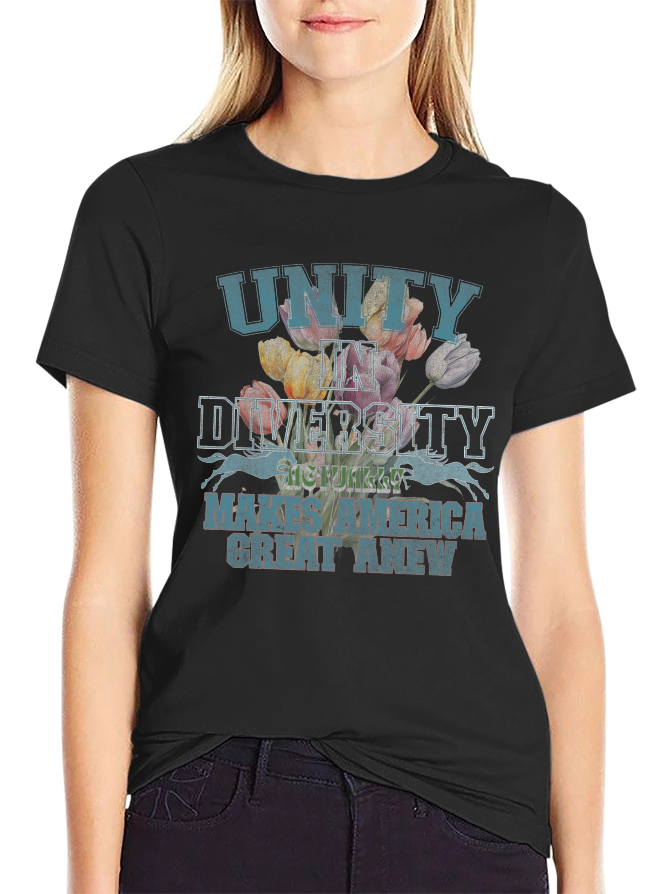 Unity in Diversity Graphic T-Shirt