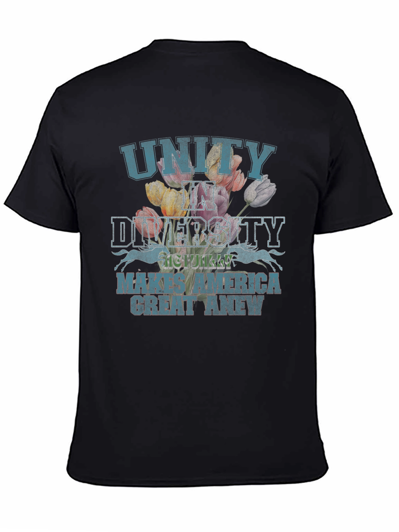 Unity in Diversity Graphic T-Shirt