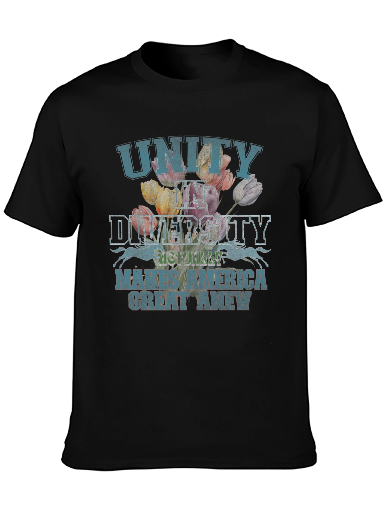 Unity in Diversity Graphic T-Shirt