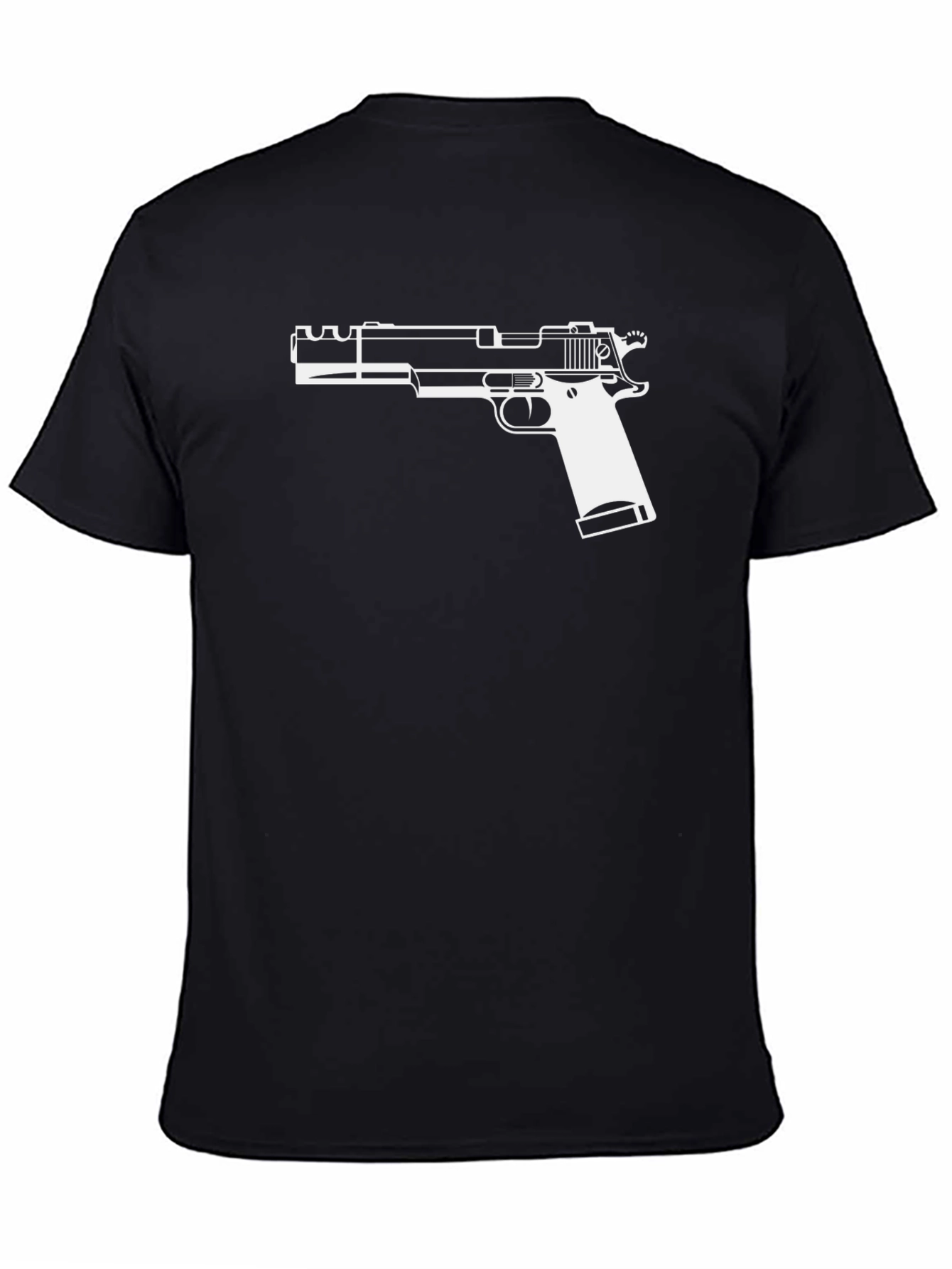Gun Graphic Tee - Cool Firearm Design T-Shirt