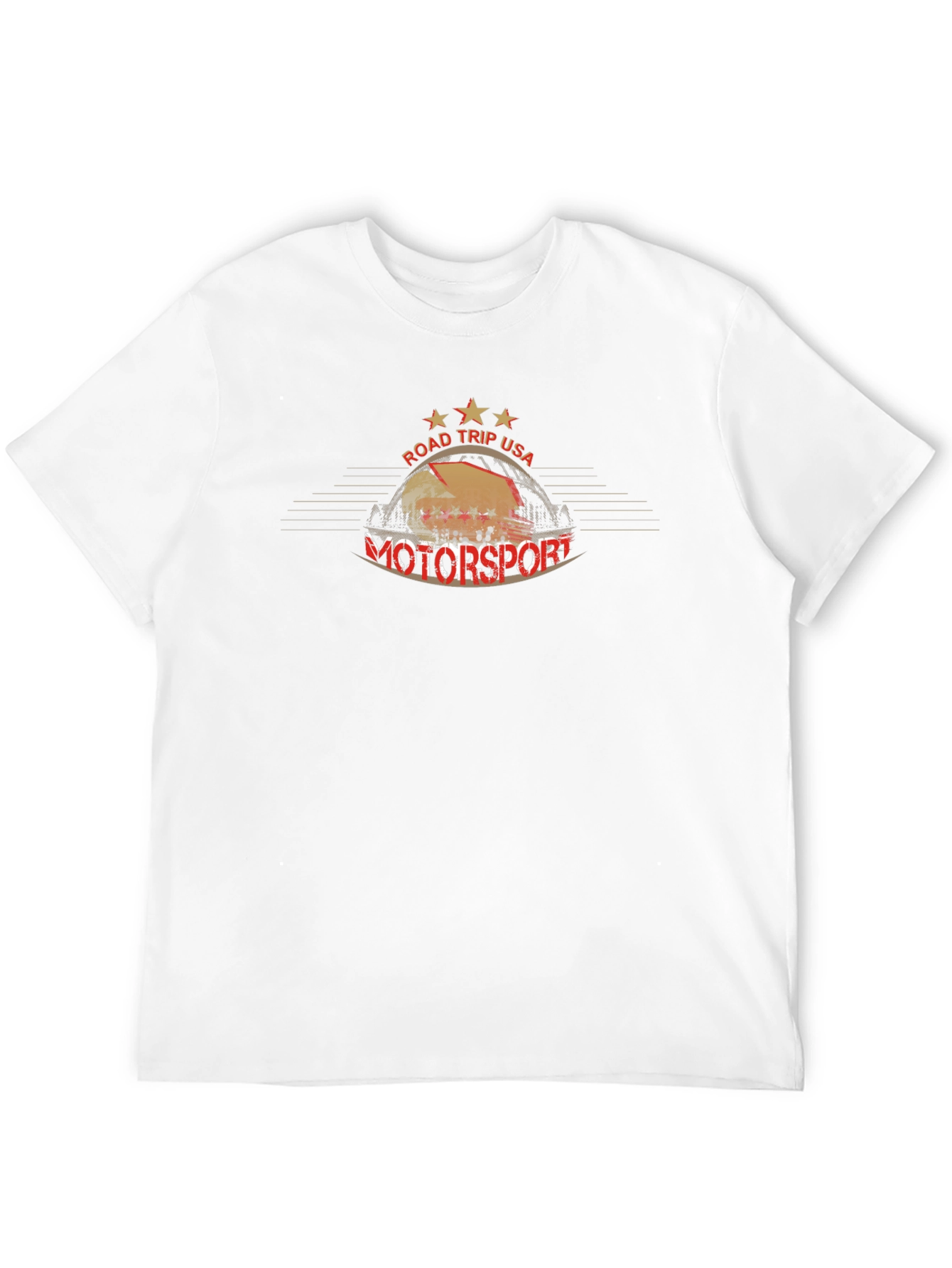 Road Trip USA Motorsport Black Graphic Tee