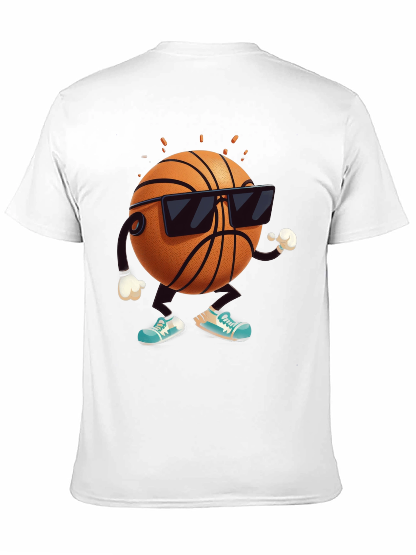 Cool Basketball Graphic T-Shirt