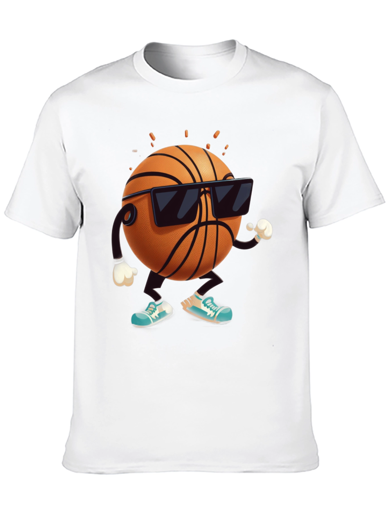 Cool Basketball Graphic T-Shirt