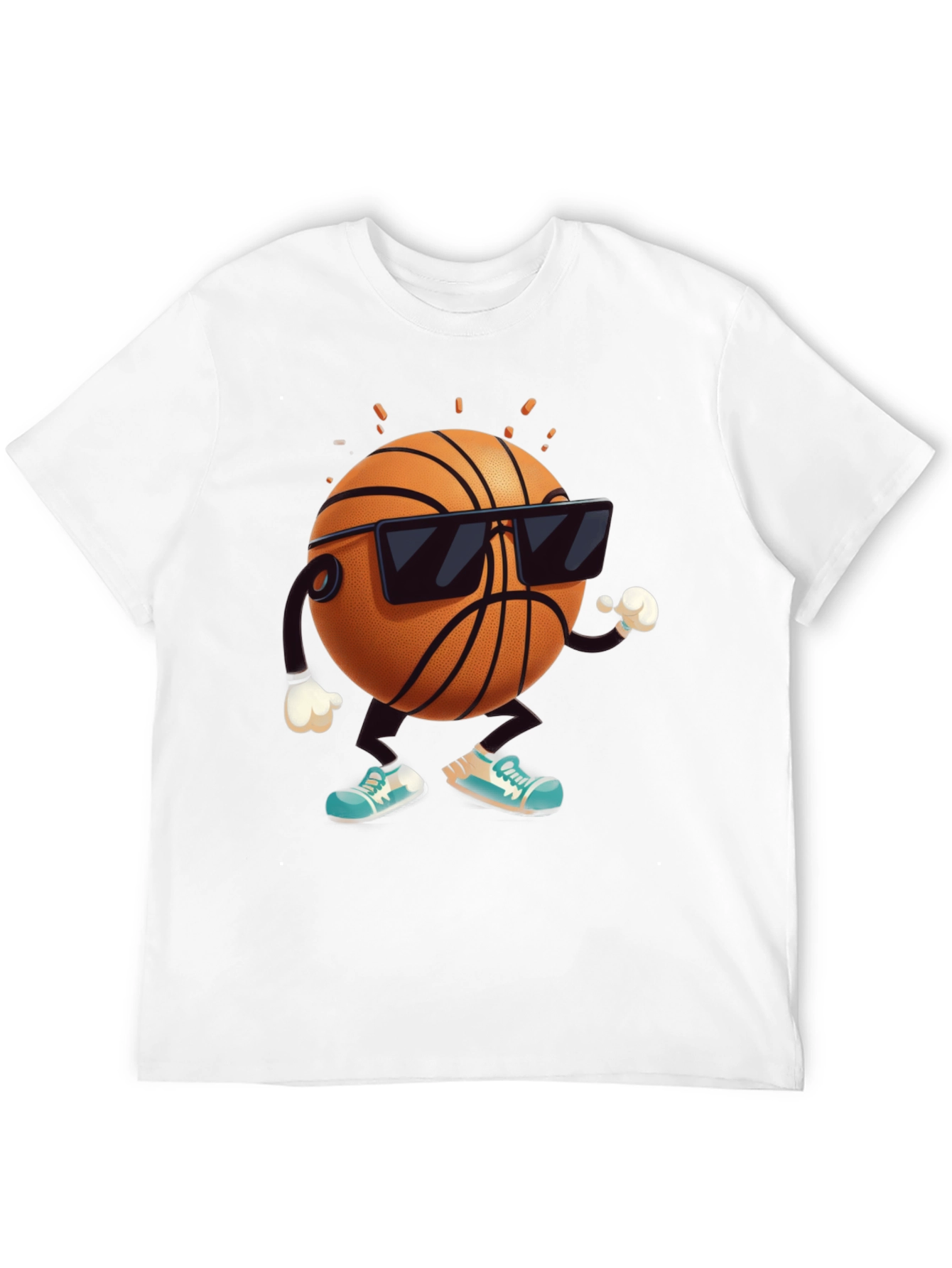 Cool Basketball Graphic T-Shirt
