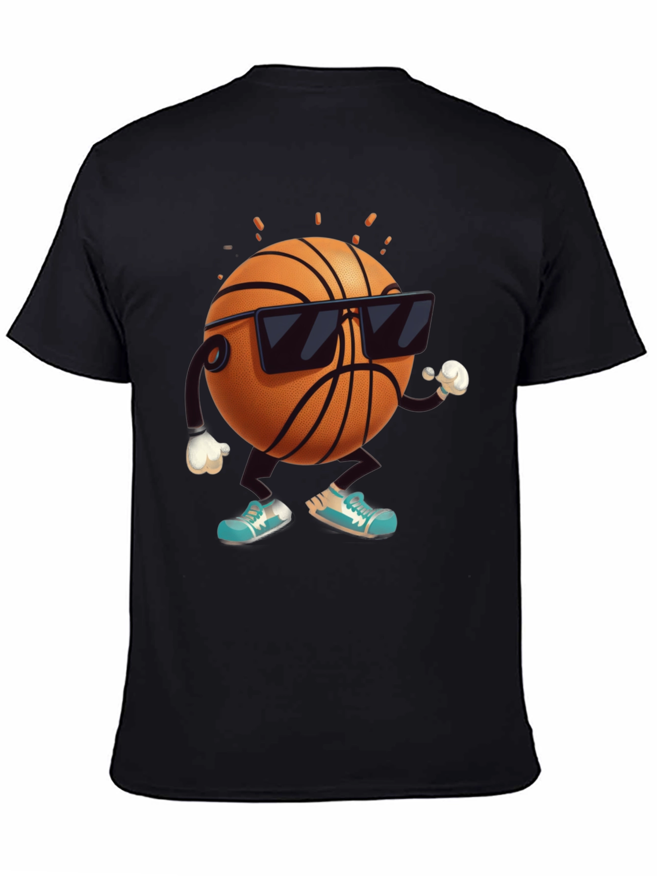 Cool Basketball Graphic T-Shirt