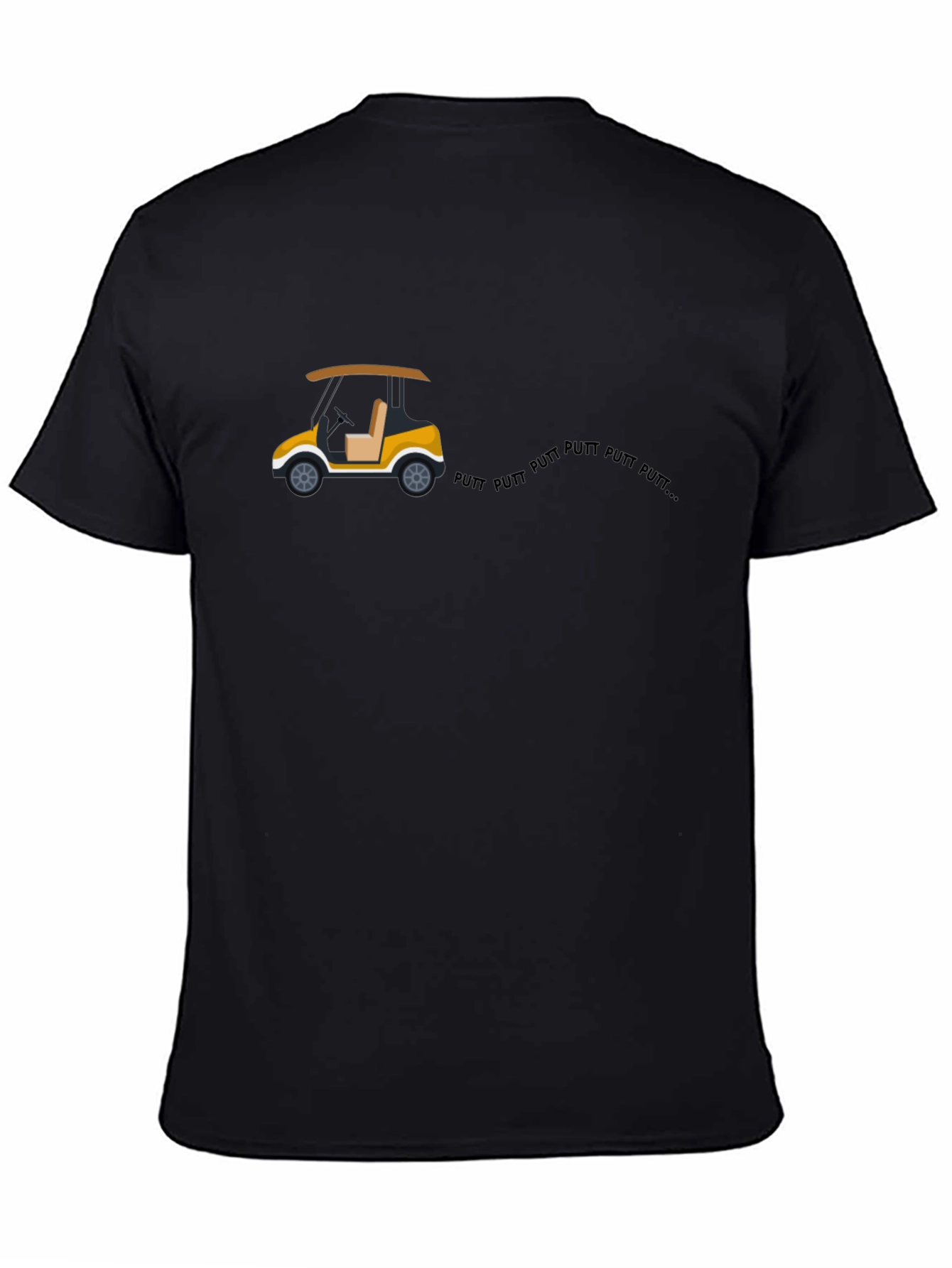 Golf Cart T-Shirt - Putt Putt Design
