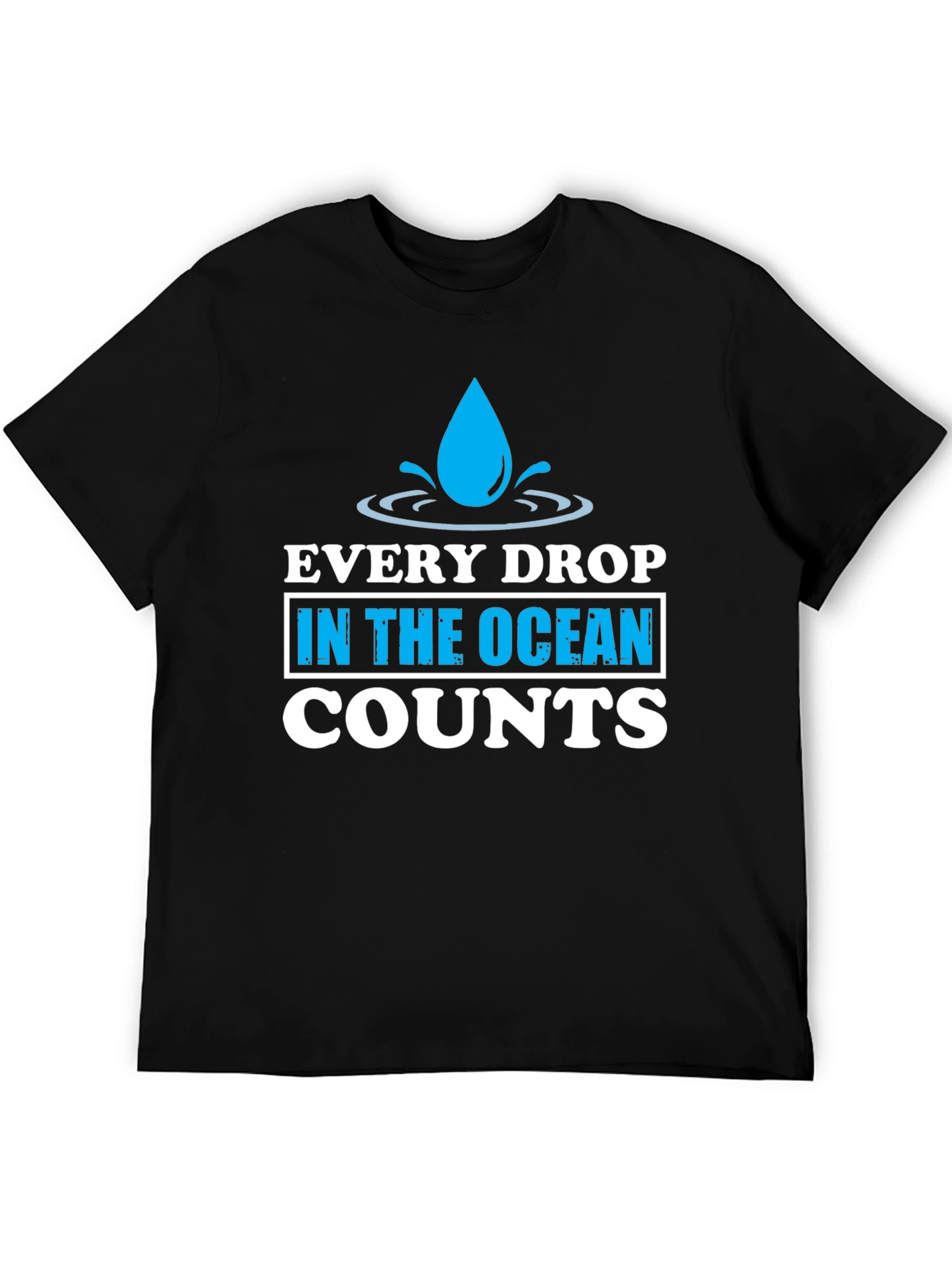 Every Drop Counts T-Shirt - Earth Day Tee