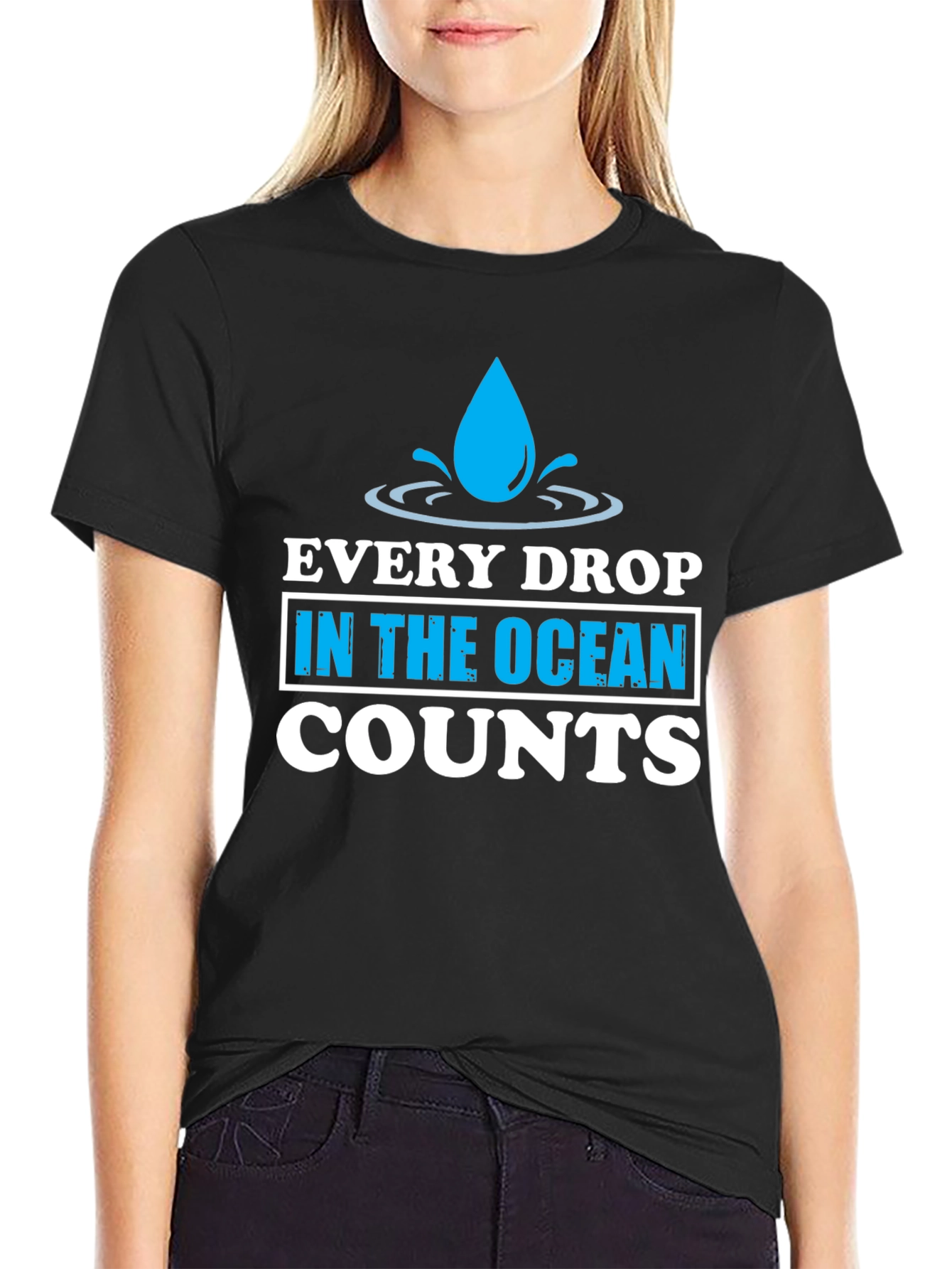 Every Drop Counts T-Shirt - Earth Day Tee