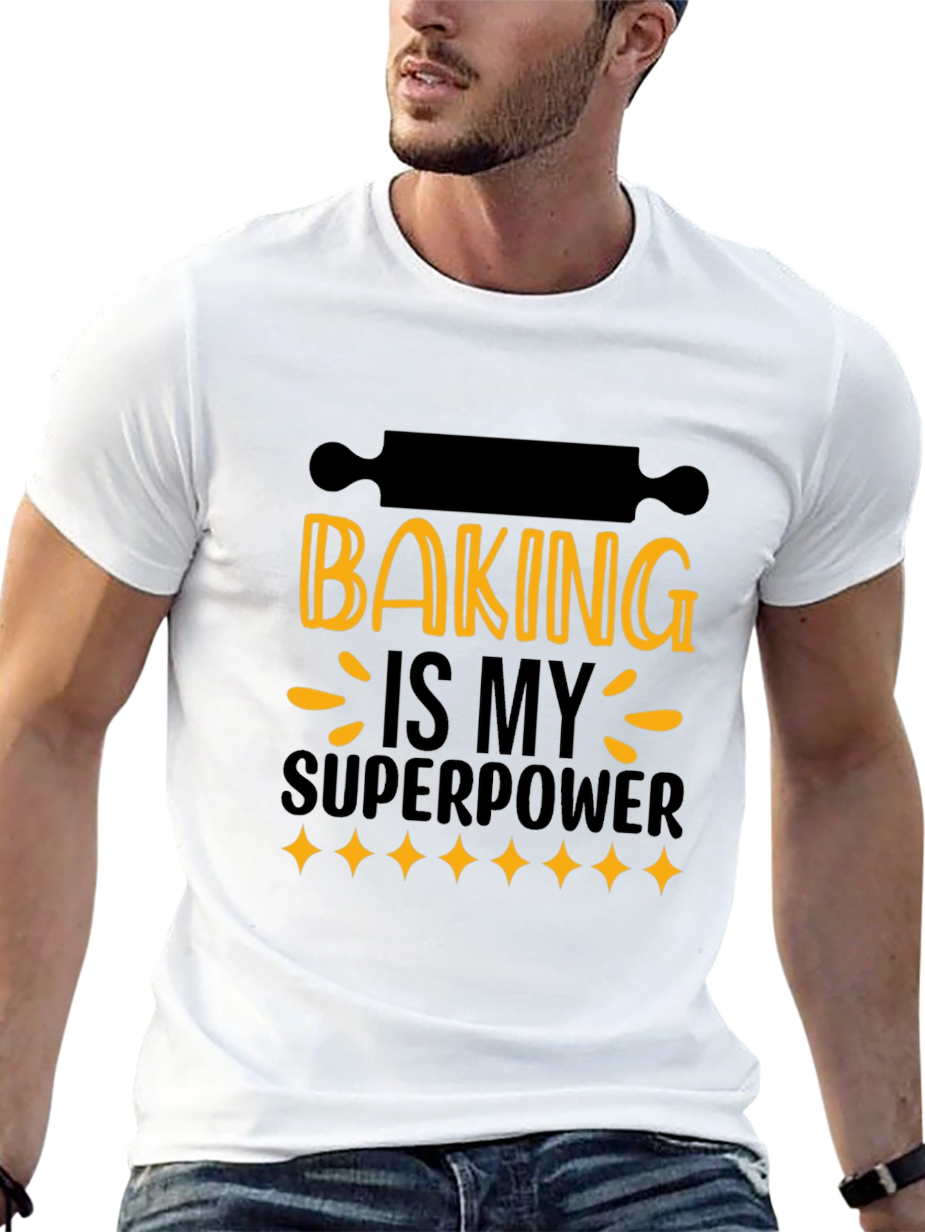 Baking Is My Superpower Graphic Tee