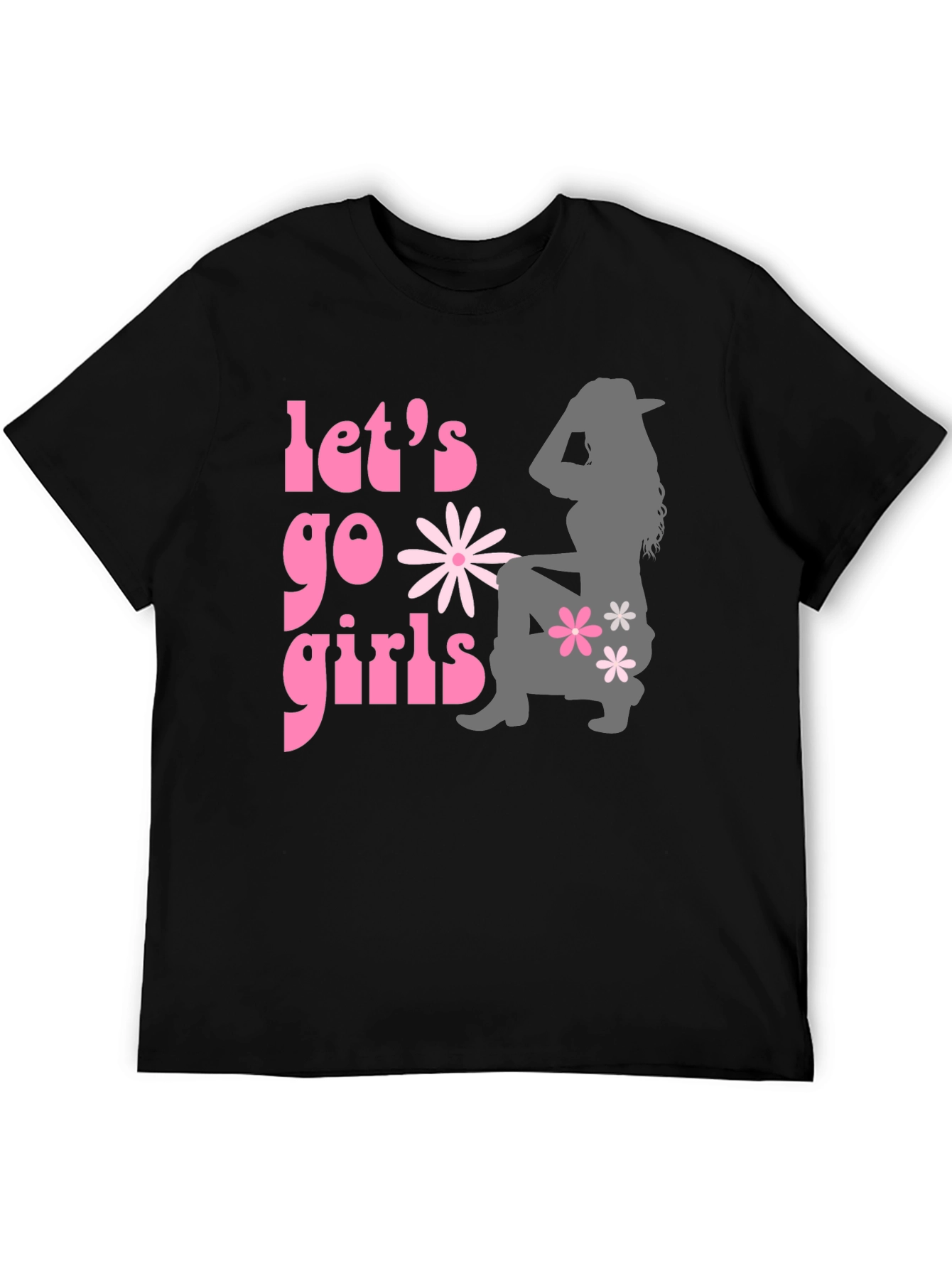 Lets Go Girls T-Shirt - Trendy Graphic Tee