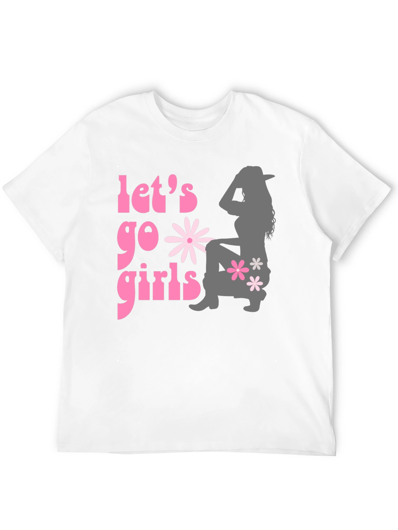 Lets Go Girls T-Shirt - Trendy Graphic Tee