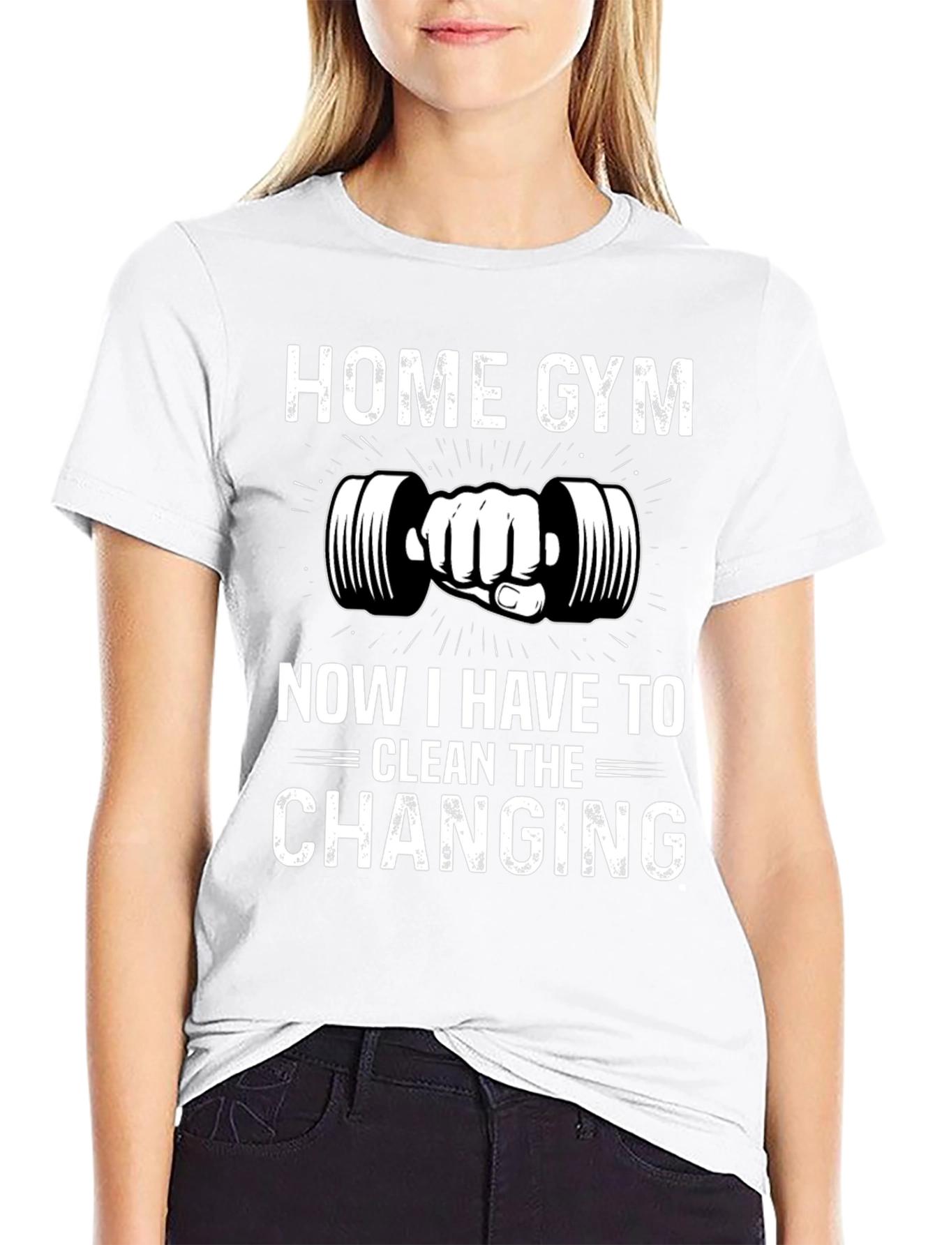 Home Gym Novelty Graphic T-Shirt