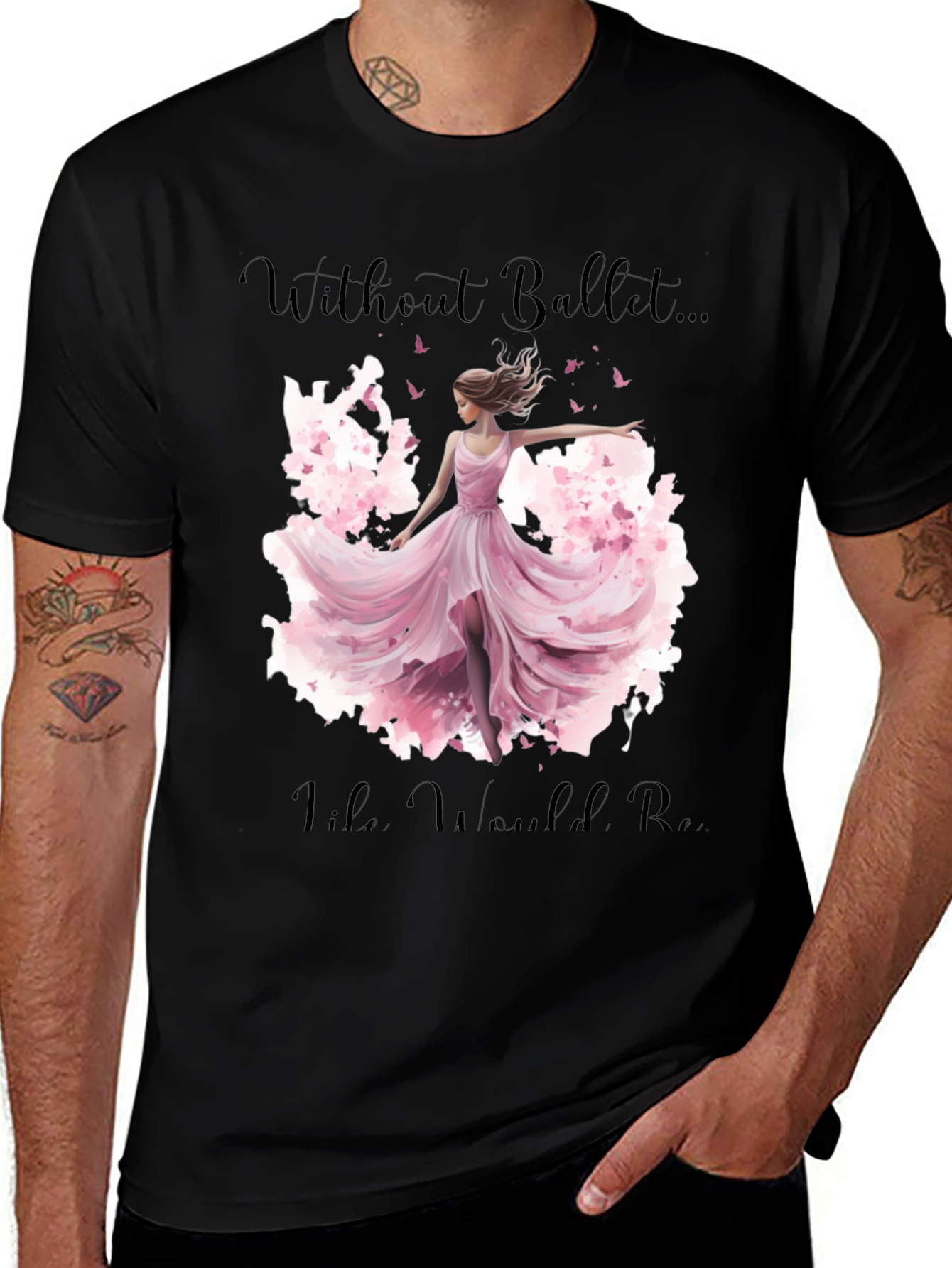 Ballet Lovers T-Shirt - Artistic Dance Design