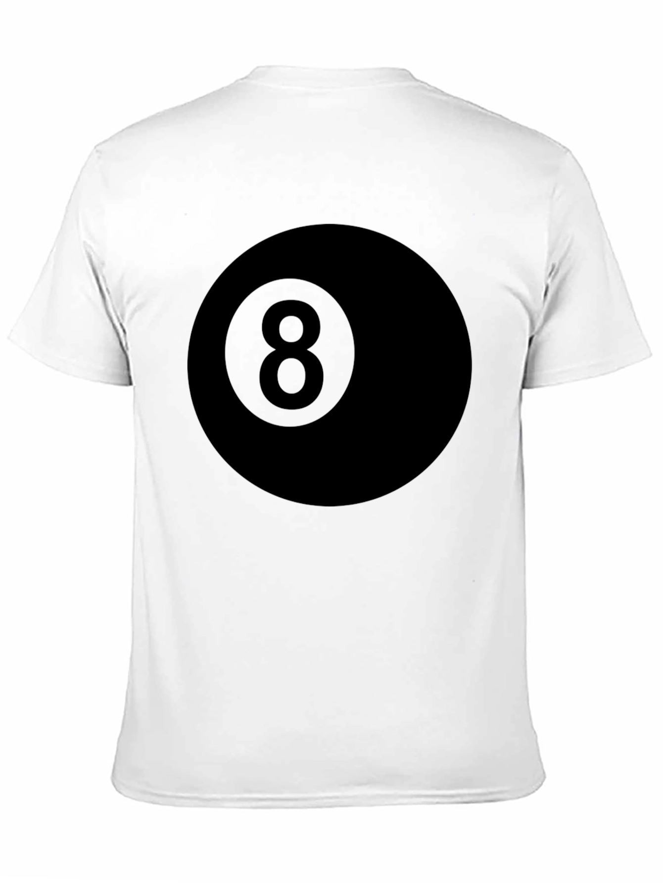 8 Ball Graphic Tee - Classic Black T-Shirt