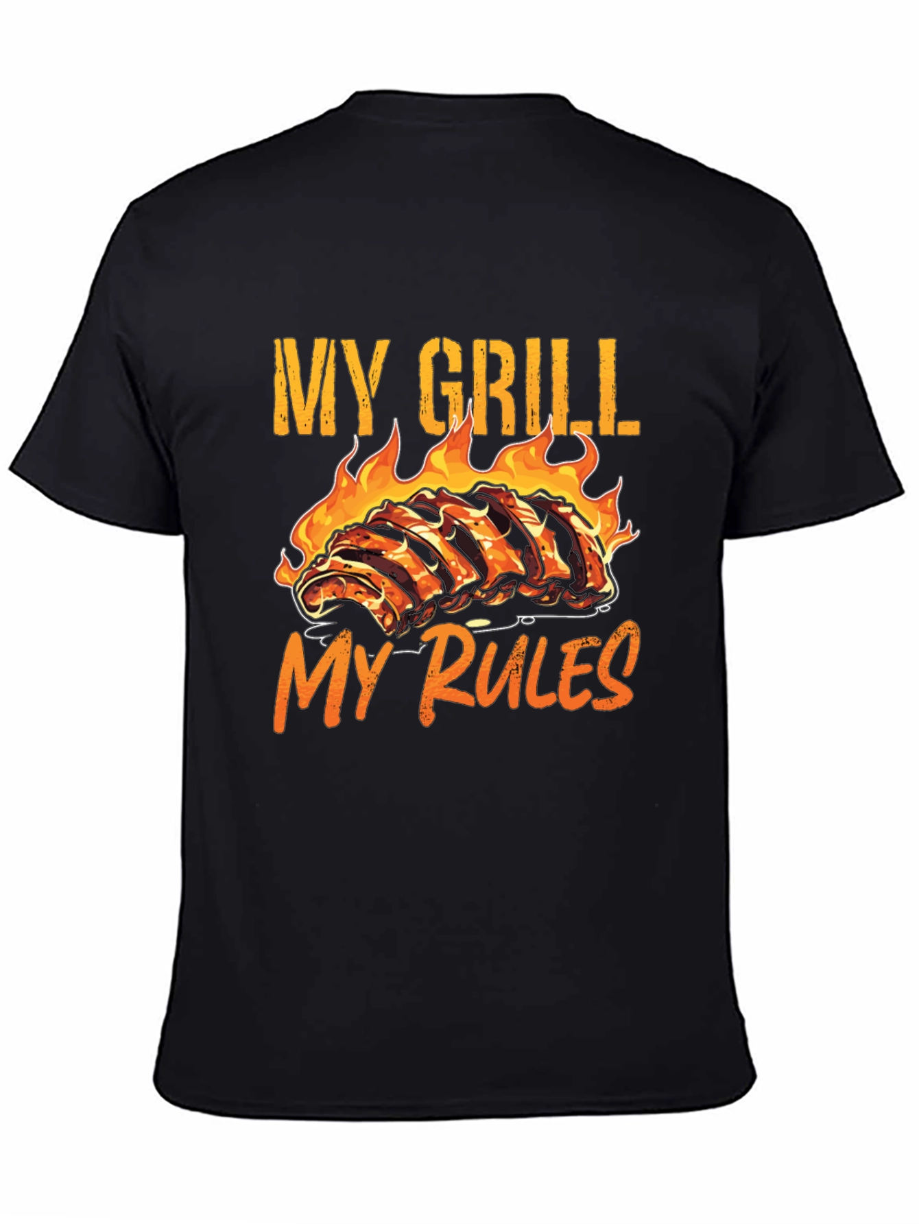 My Grill My Rules BBQ Ribs T-Shirt