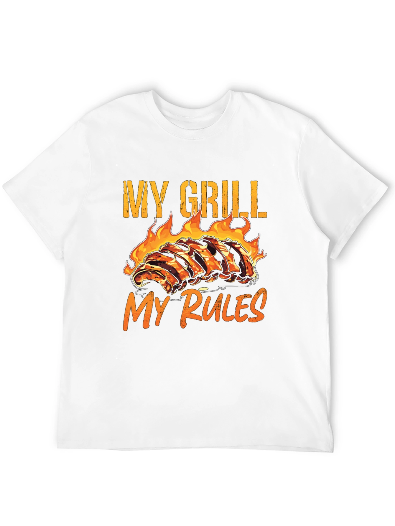 My Grill My Rules BBQ Ribs T-Shirt