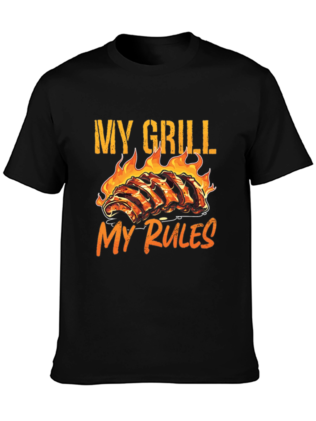 My Grill My Rules BBQ Ribs T-Shirt