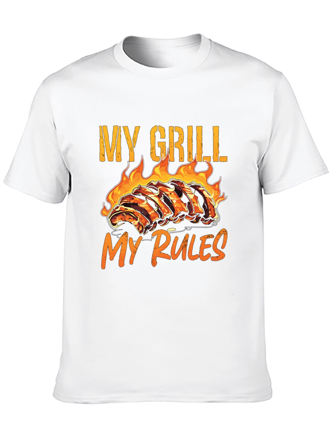 My Grill My Rules BBQ Ribs T-Shirt