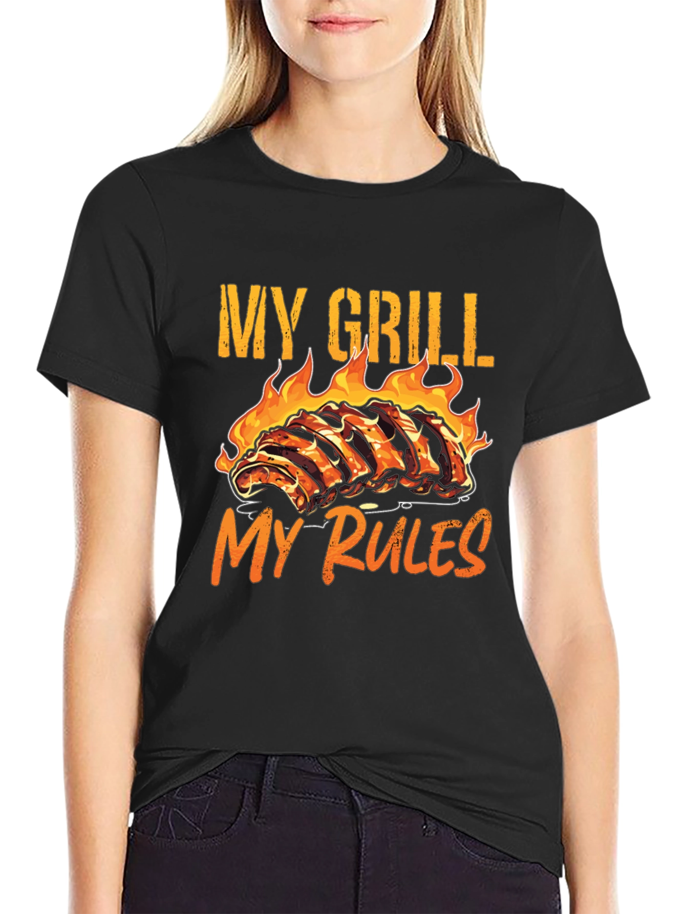 My Grill My Rules BBQ Ribs T-Shirt
