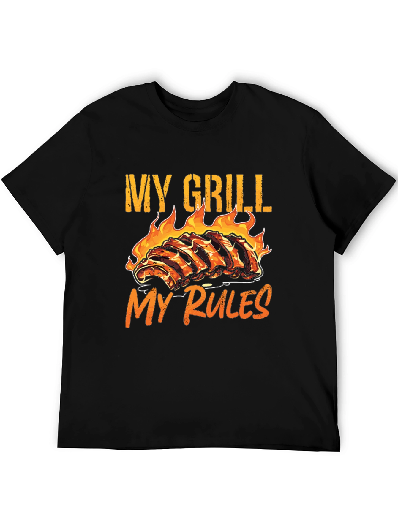 My Grill My Rules BBQ Ribs T-Shirt