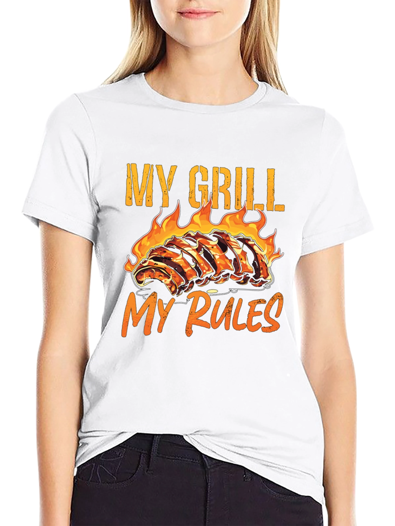 My Grill My Rules BBQ Ribs T-Shirt