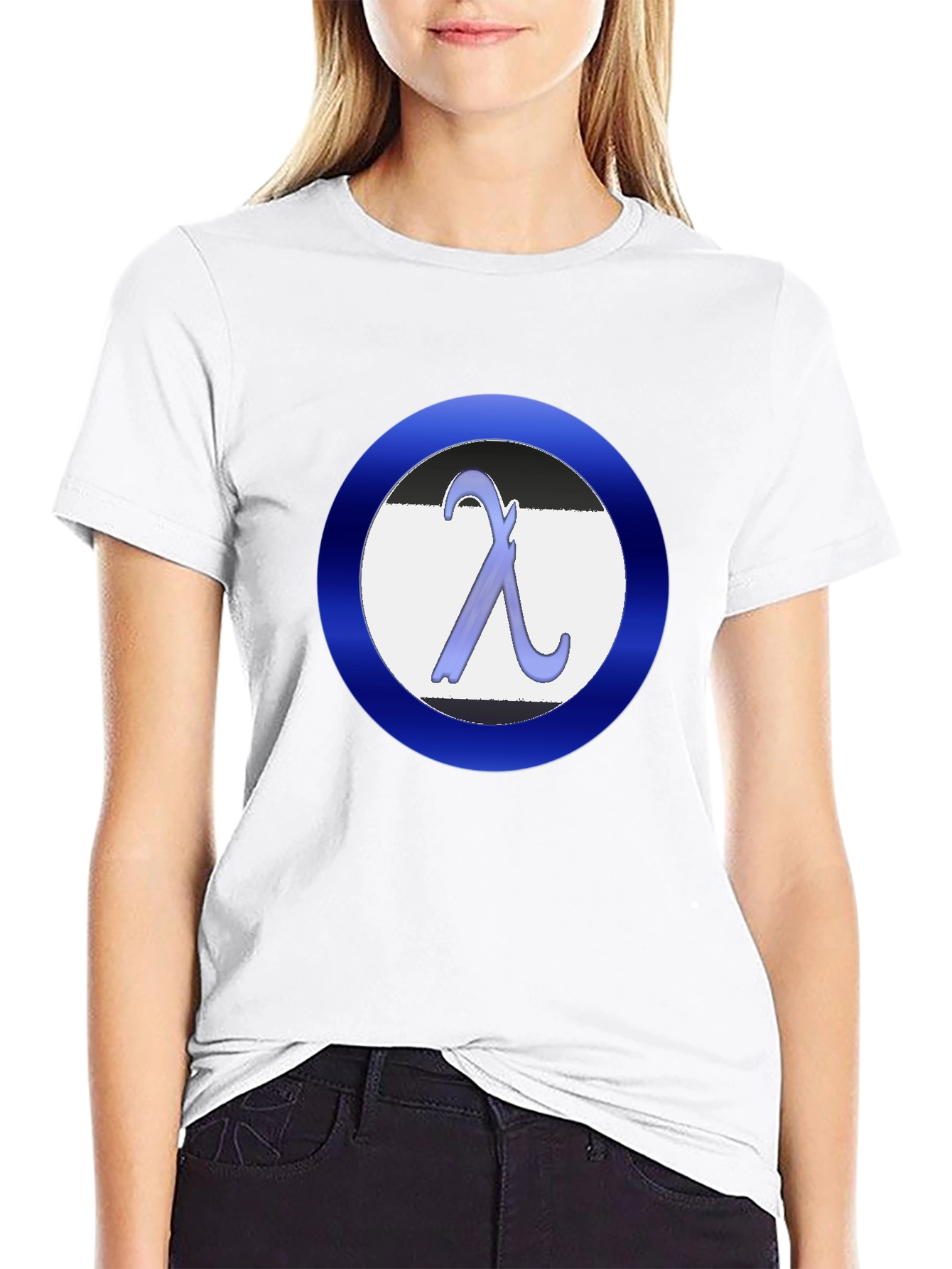 Lambda Symbol T-Shirt - Classic Style