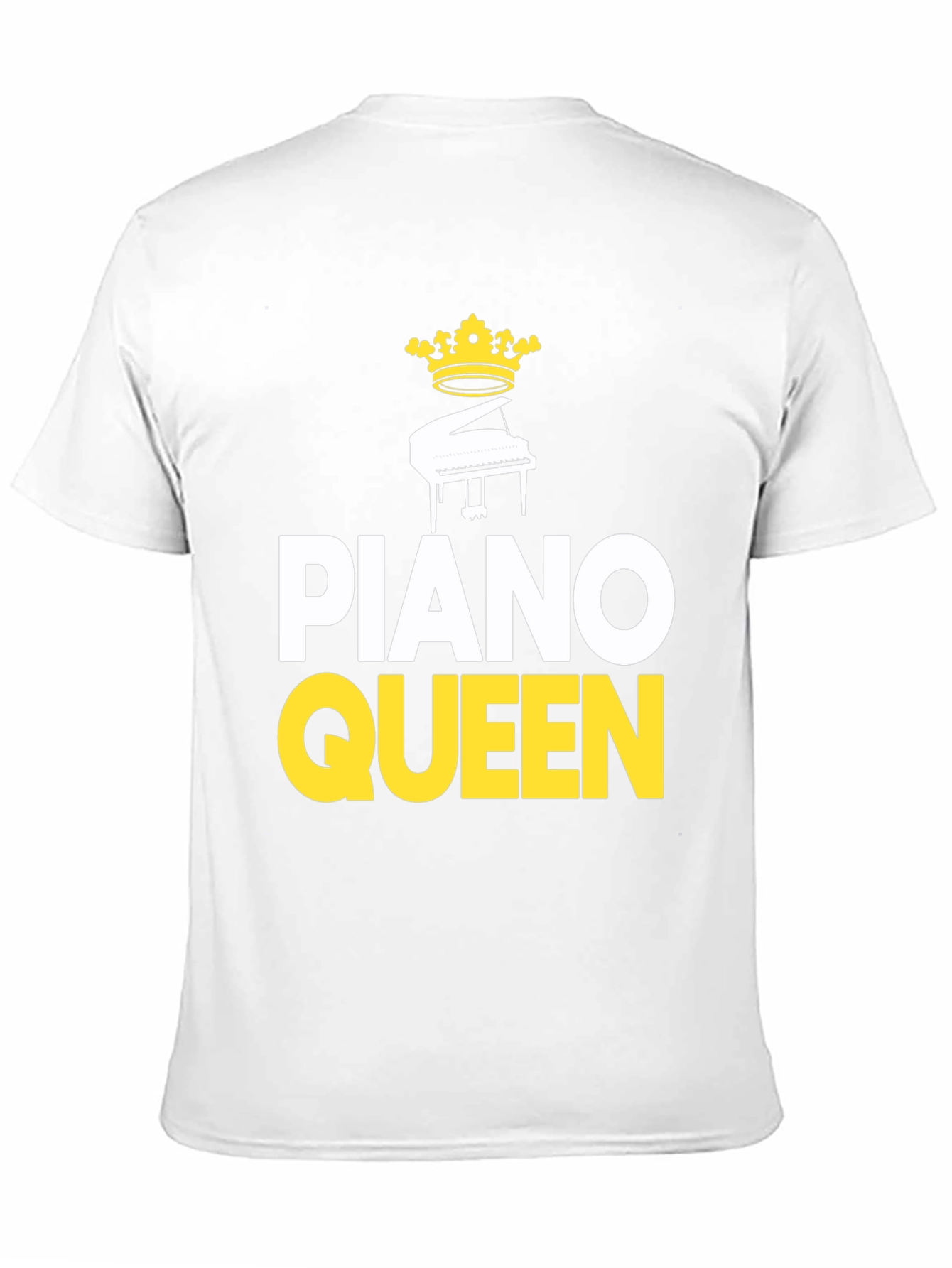 Piano Queen Graphic T-Shirt - Music Lover Tee