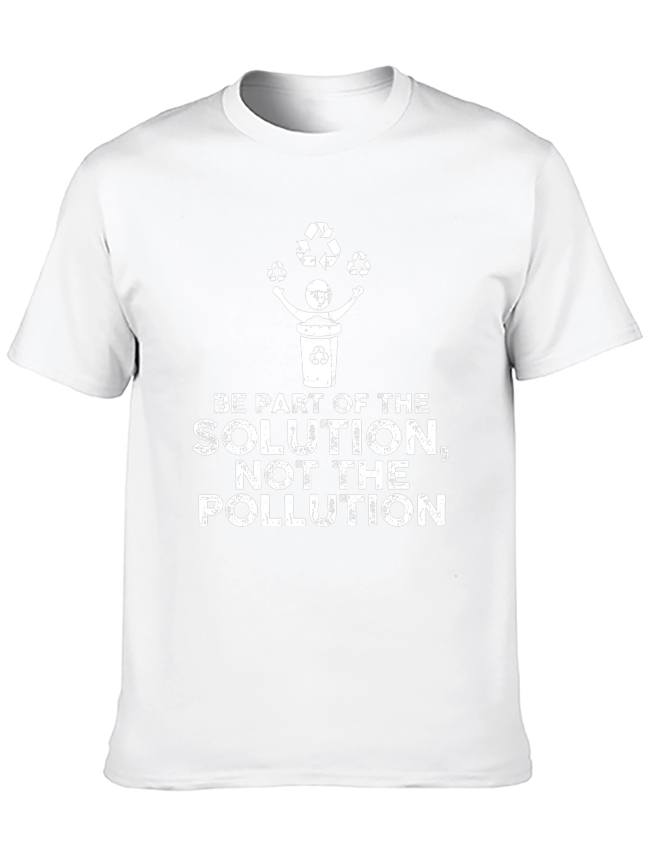 Eco-Friendly Be Part of the Solution Graphic Tee
