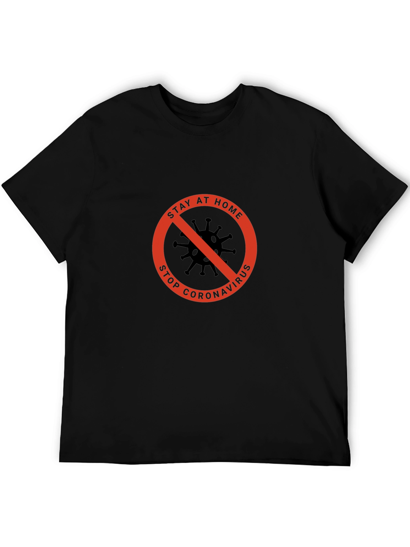 Stay Home Stop Coronavirus Graphic Tee
