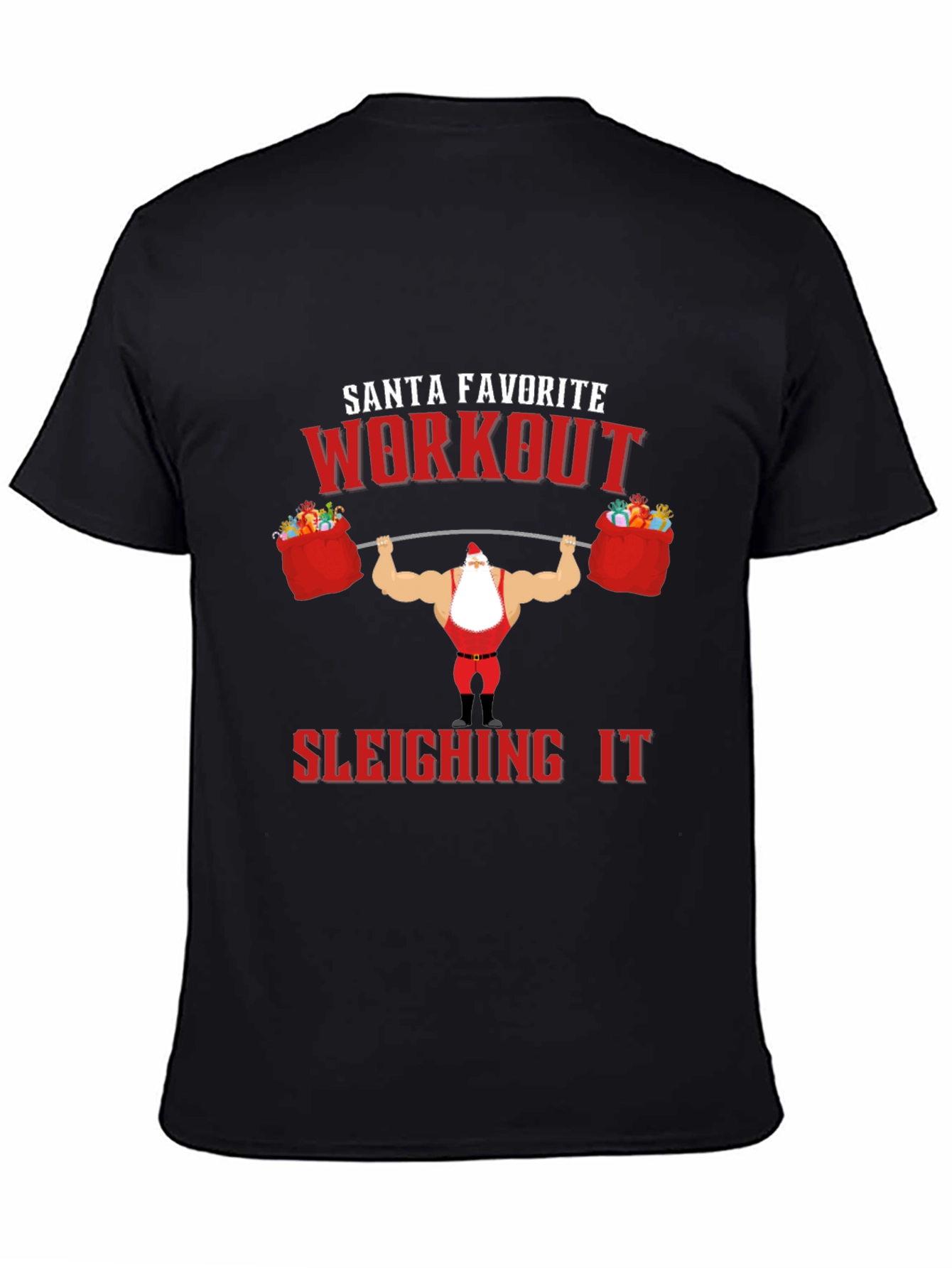 Santas Favorite Workout T-Shirt