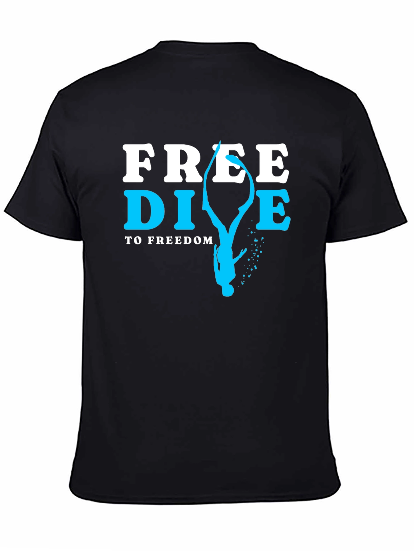 Free Dive T-Shirt - Diving To Freedom