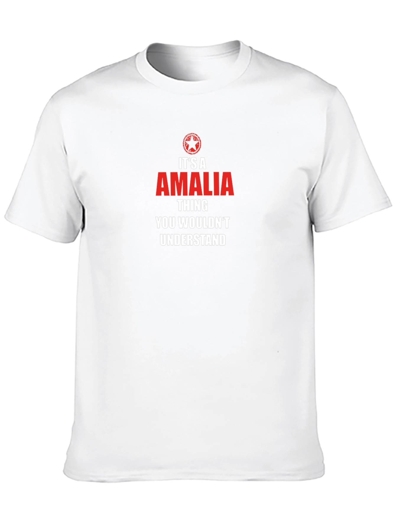Its An Amalia Thing T-Shirt - Black