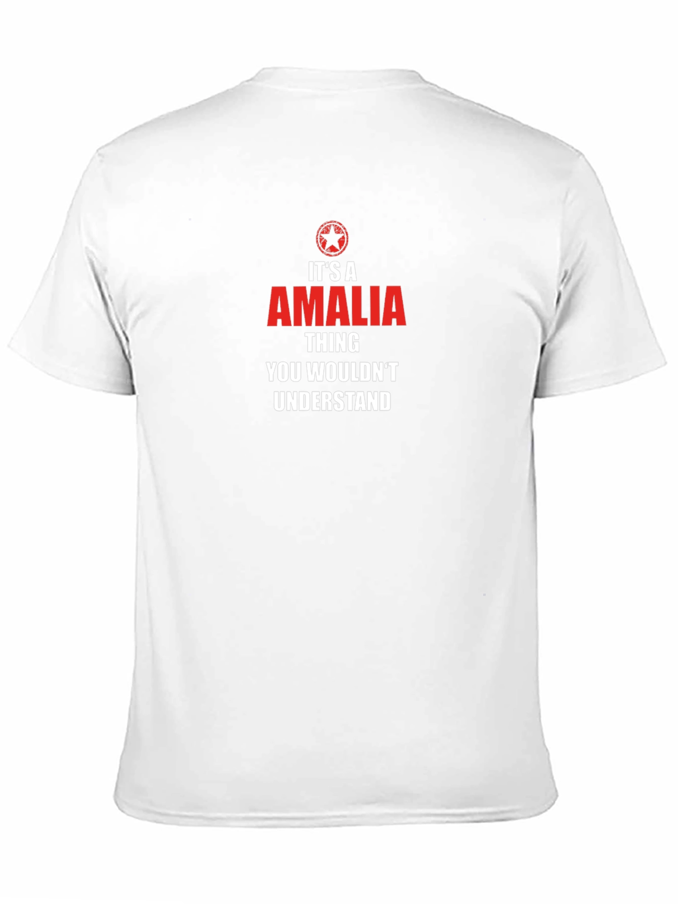 Its An Amalia Thing T-Shirt - Black