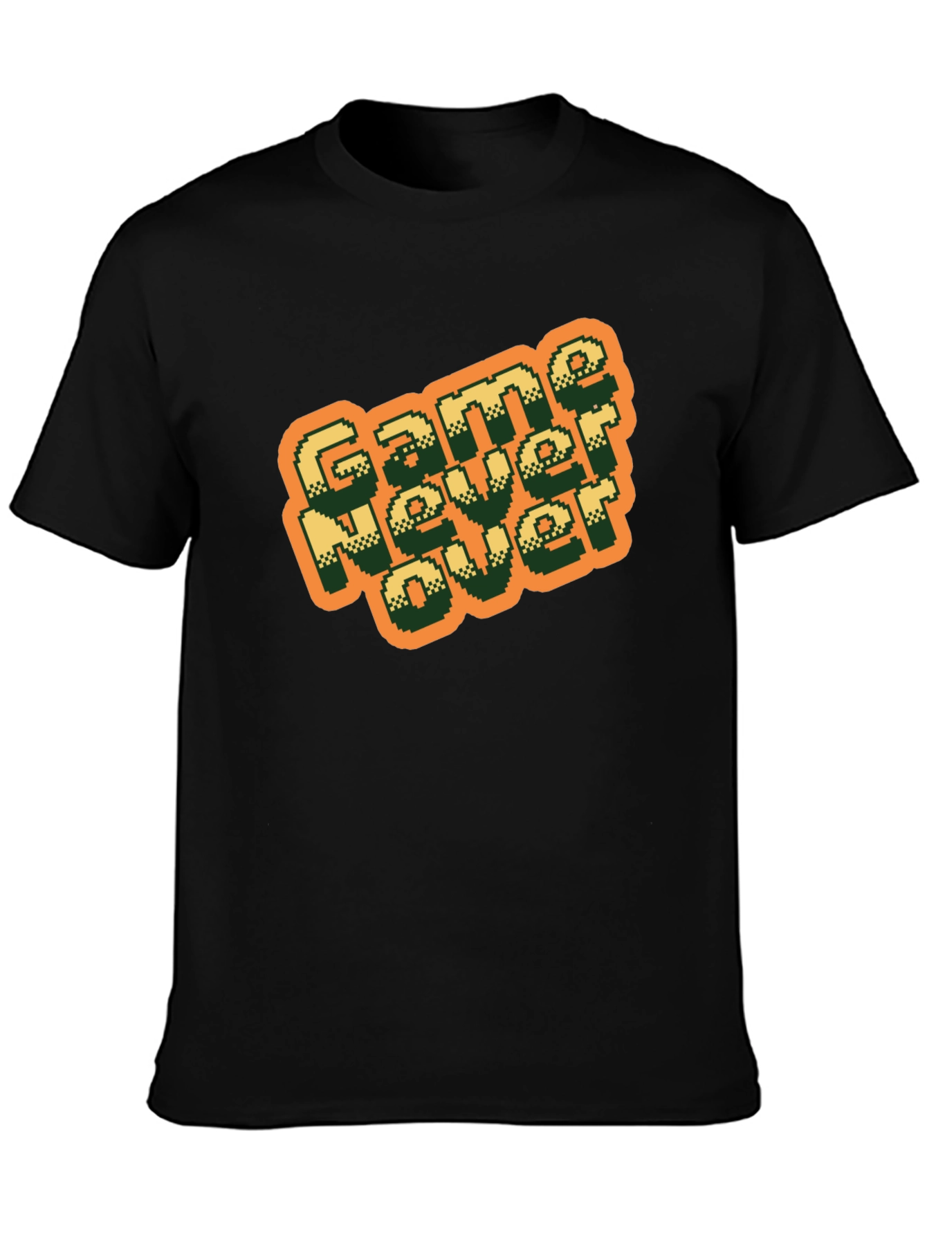 Game Never Over Retro Pixel Tee