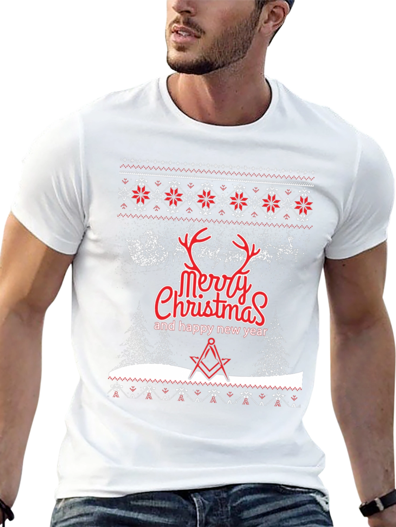 Merry Christmas Masonic T-Shirt
