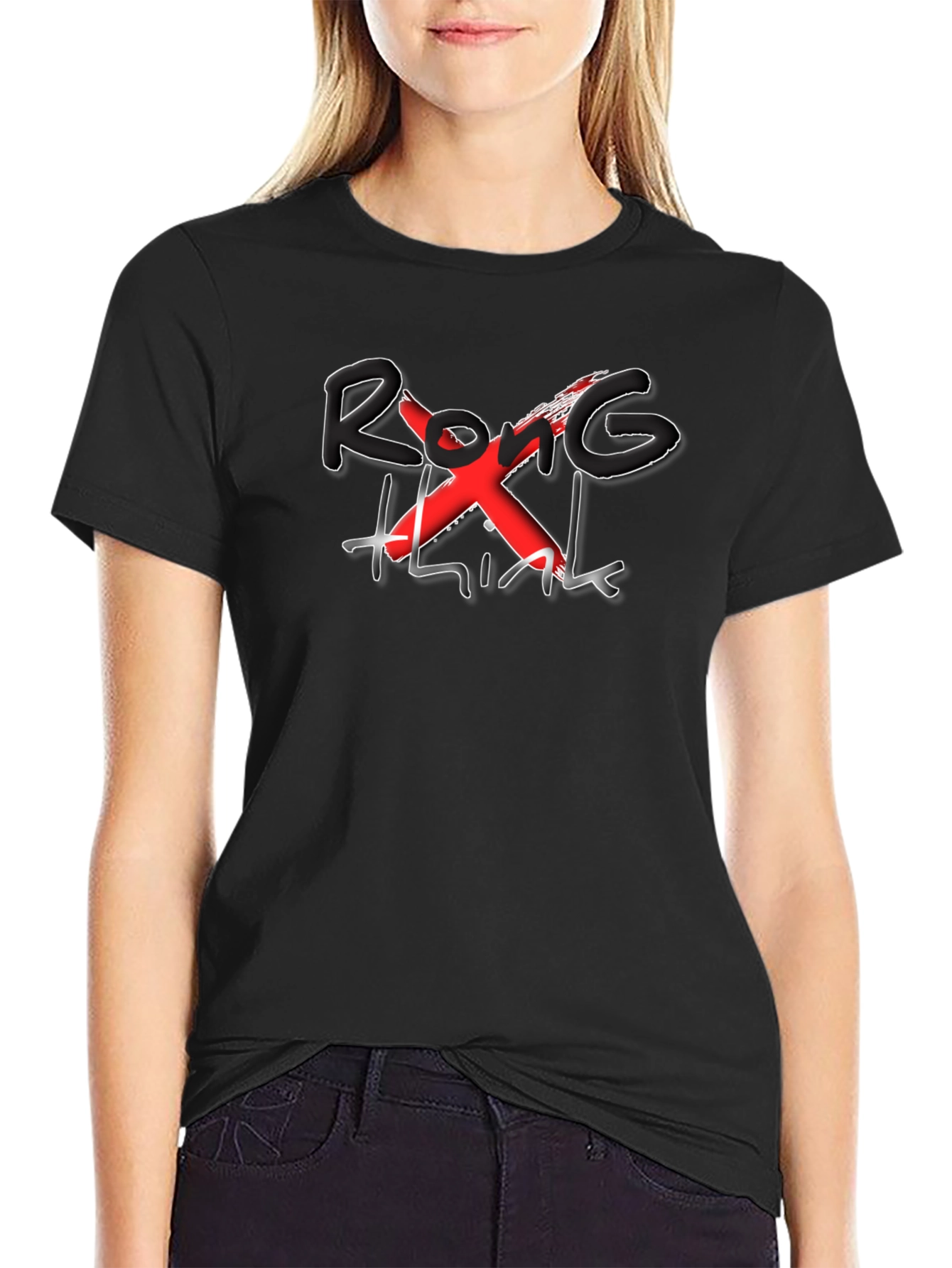 Wrong Think Black Graphic Tee