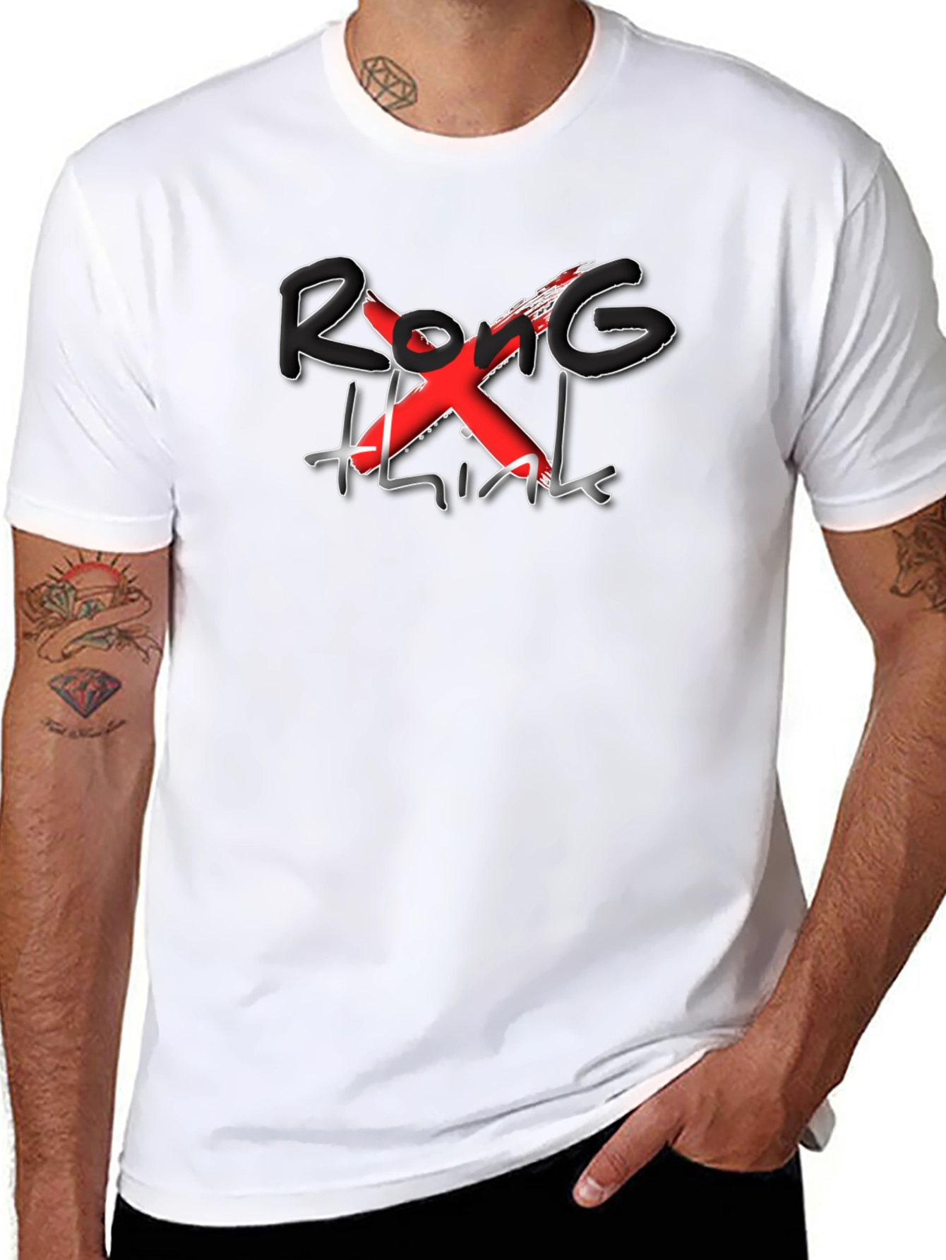 Wrong Think Black Graphic Tee