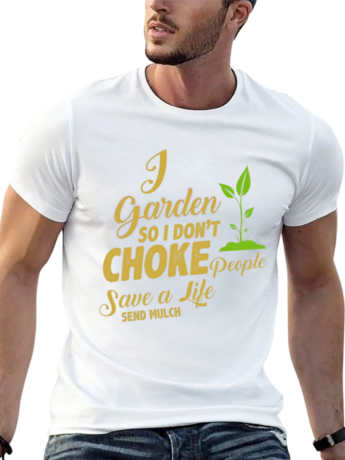 I Garden So I Dont Choke People T-Shirt