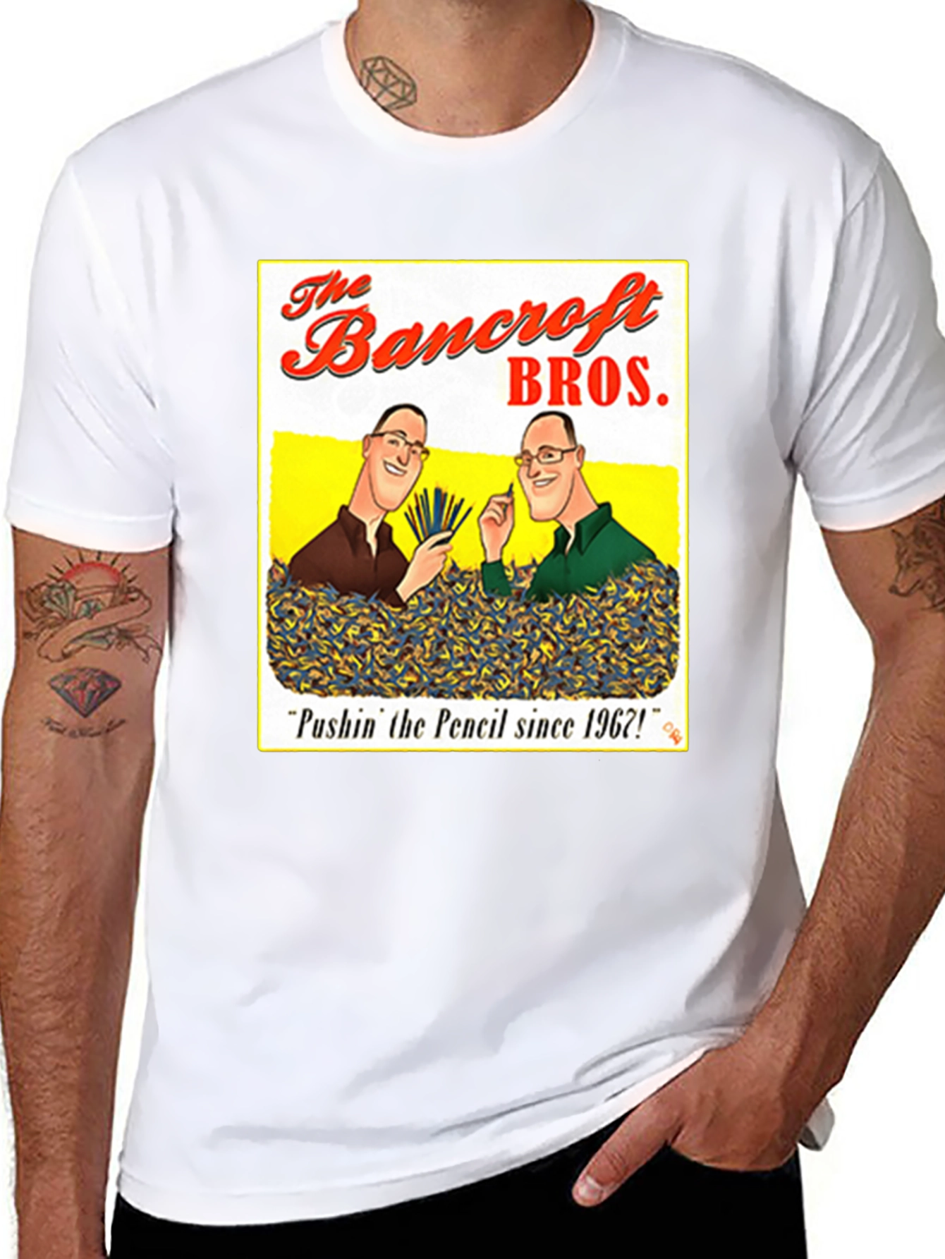 The Bancroft Bros. T-Shirt - Pushin the Pencil