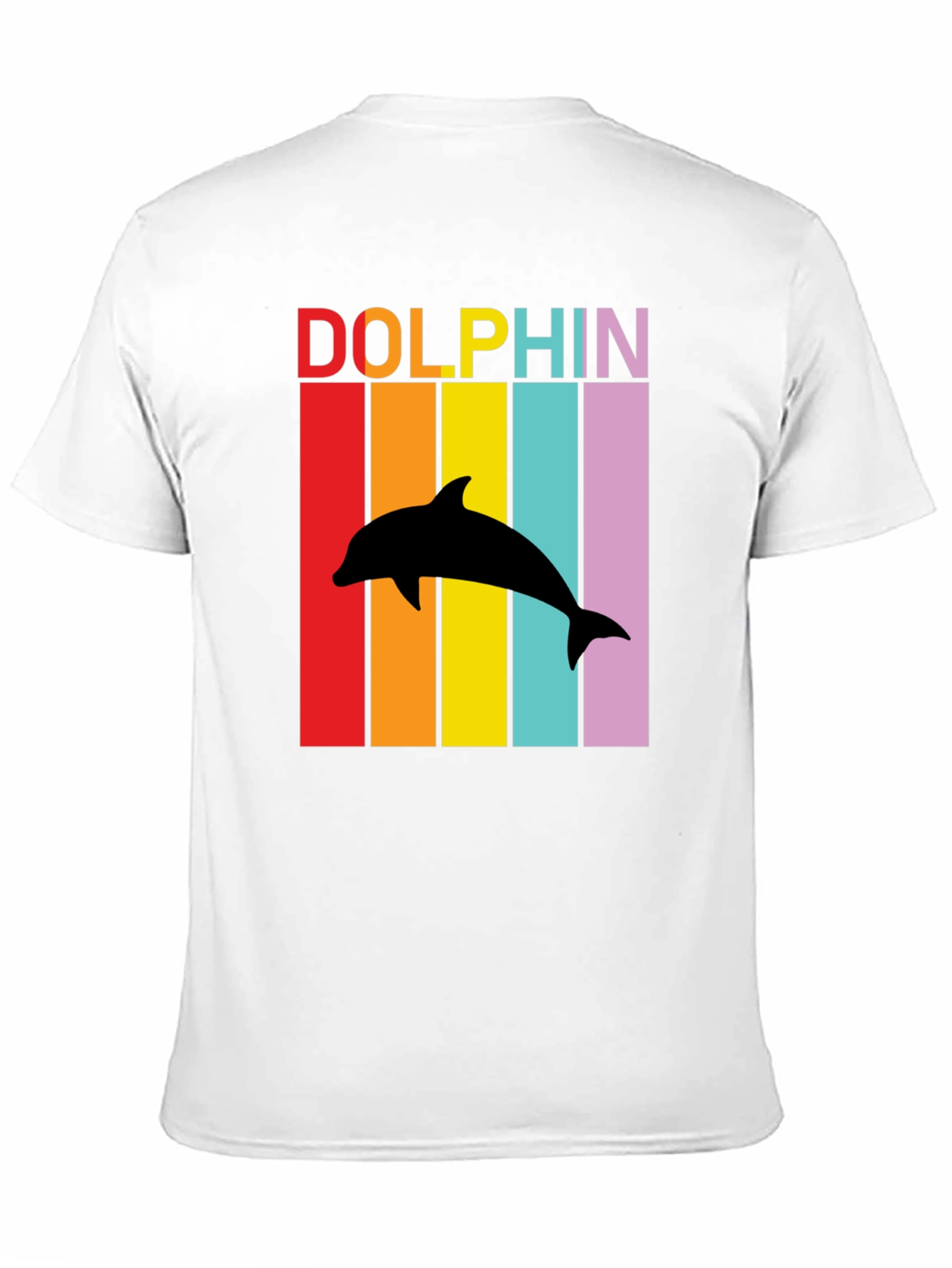 Retro Dolphin T-Shirt - Vibrant Graphic Tee