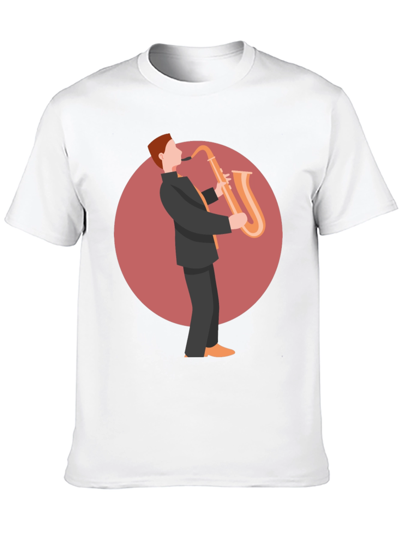 Saxophone Player Graphic T-Shirt