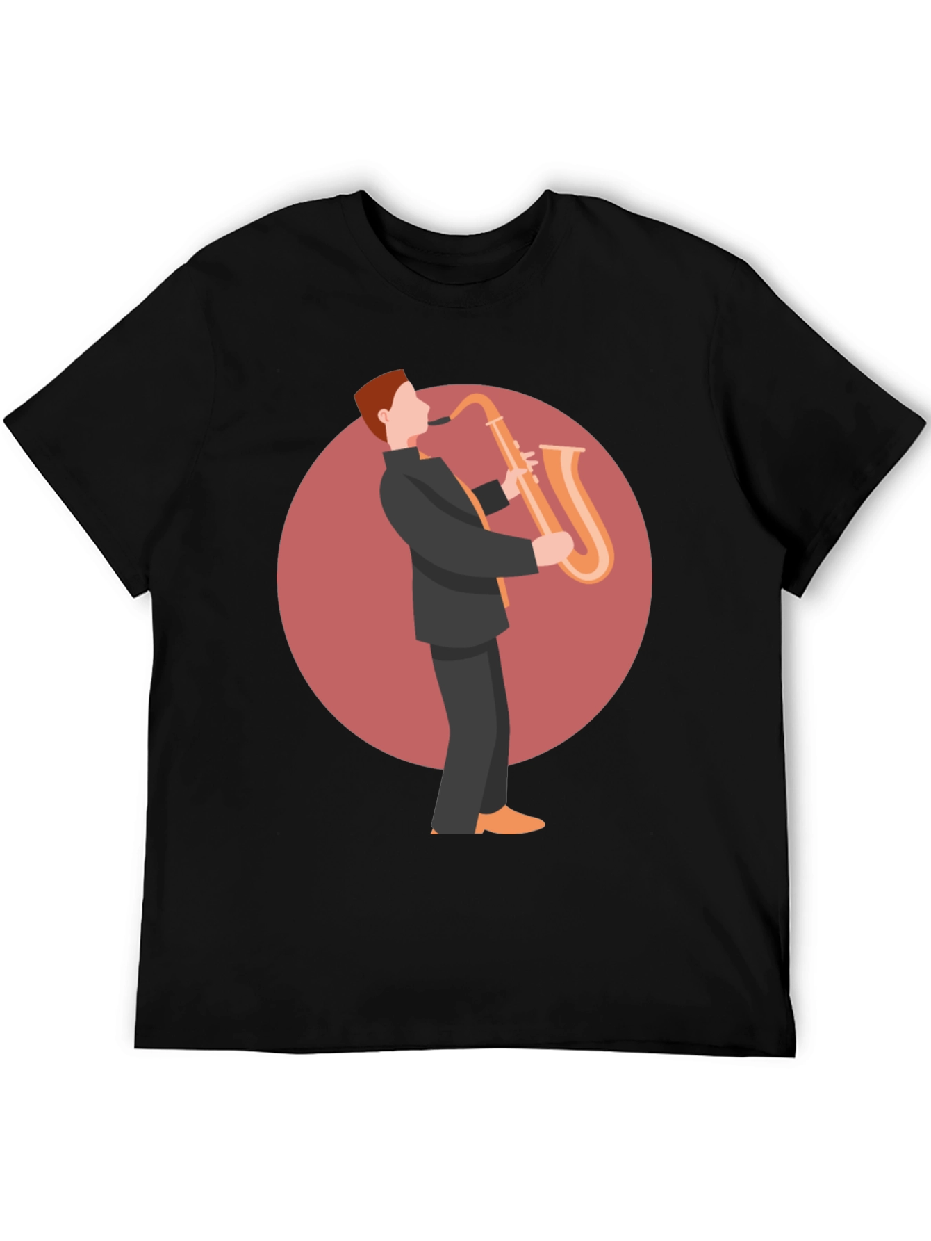 Saxophone Player Graphic T-Shirt