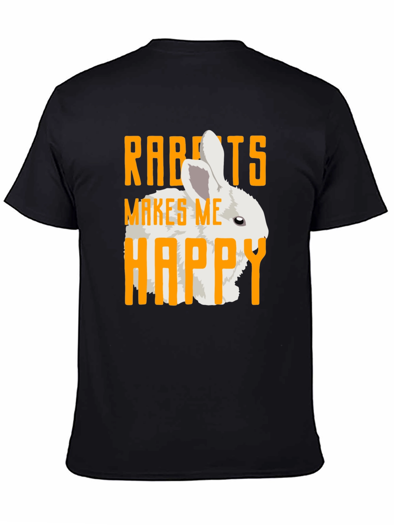 Rabbits Make Me Happy Graphic Tee