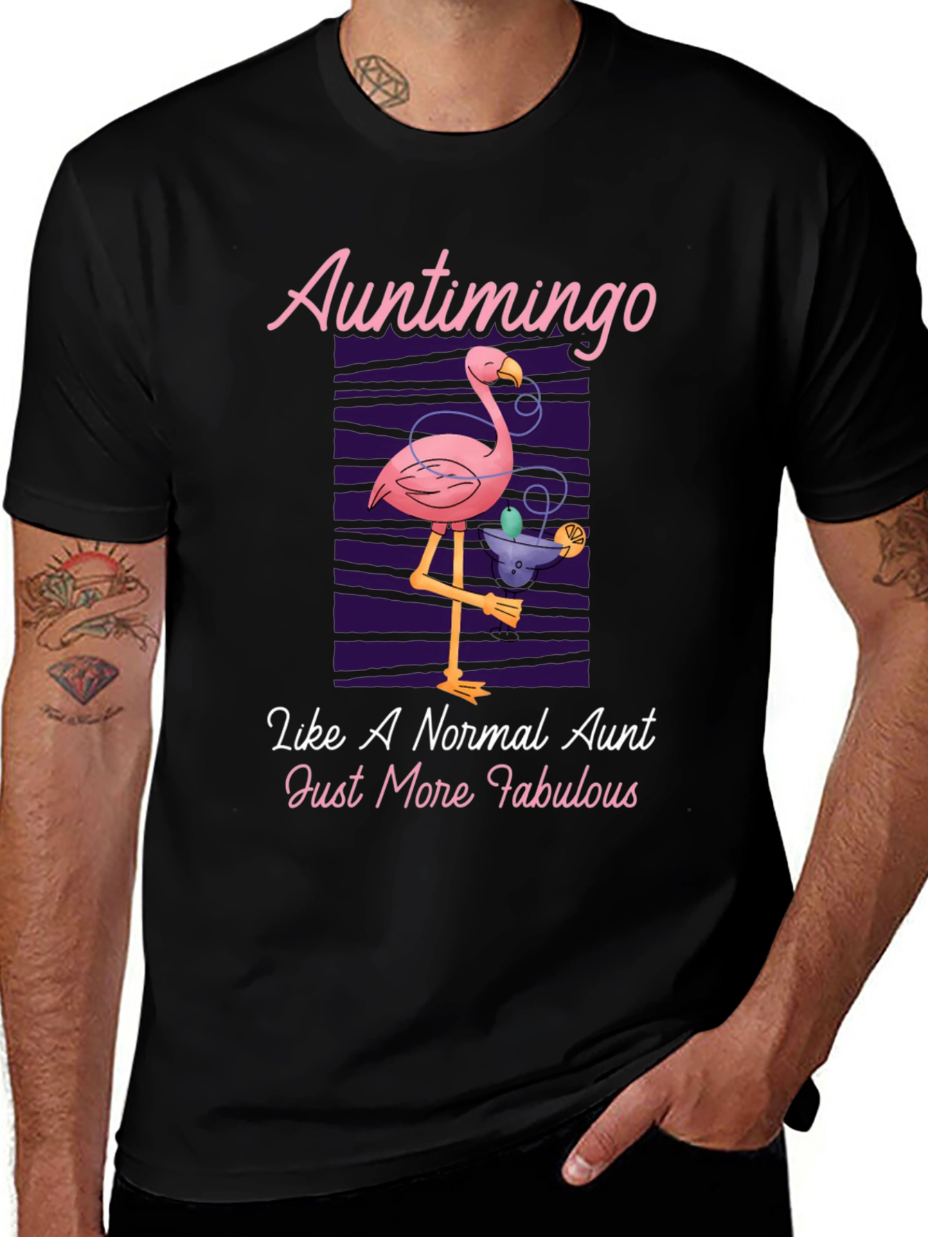 Auntimingo Fabulous Aunt T-Shirt