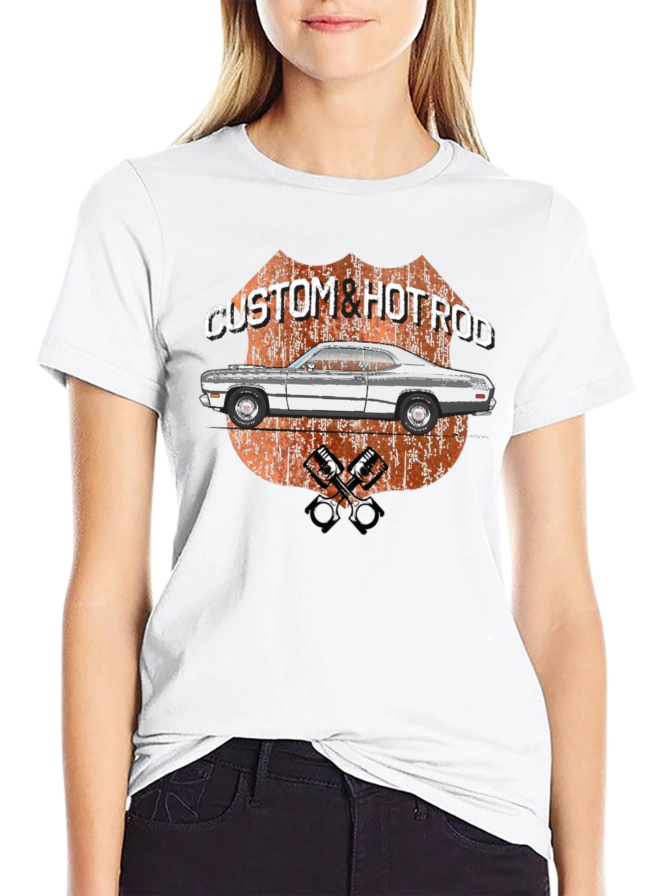 Custom Hot Rod Graphic T-Shirt - Classic Car Tee