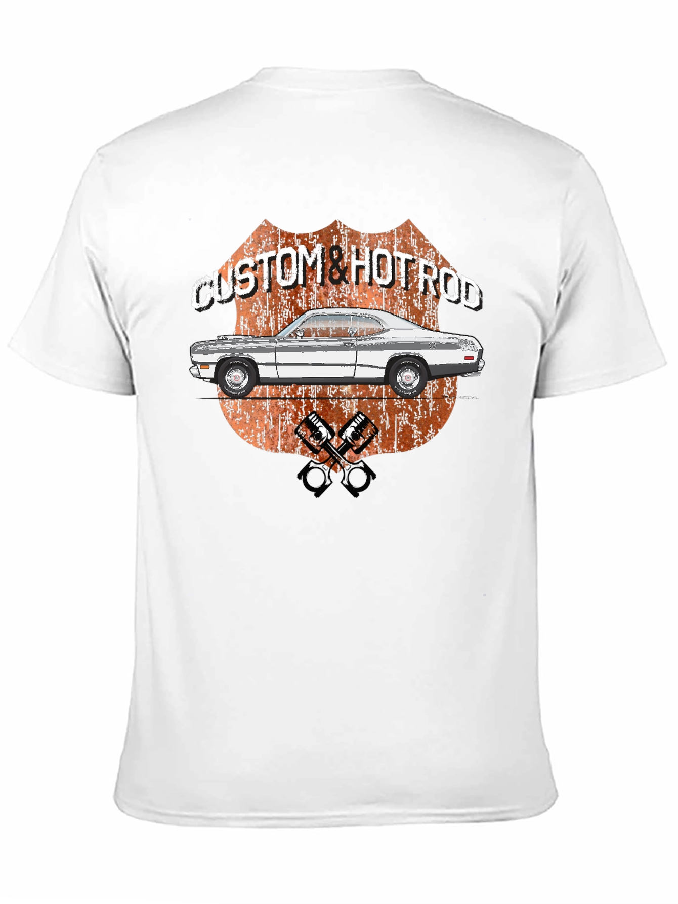 Custom Hot Rod Graphic T-Shirt - Classic Car Tee