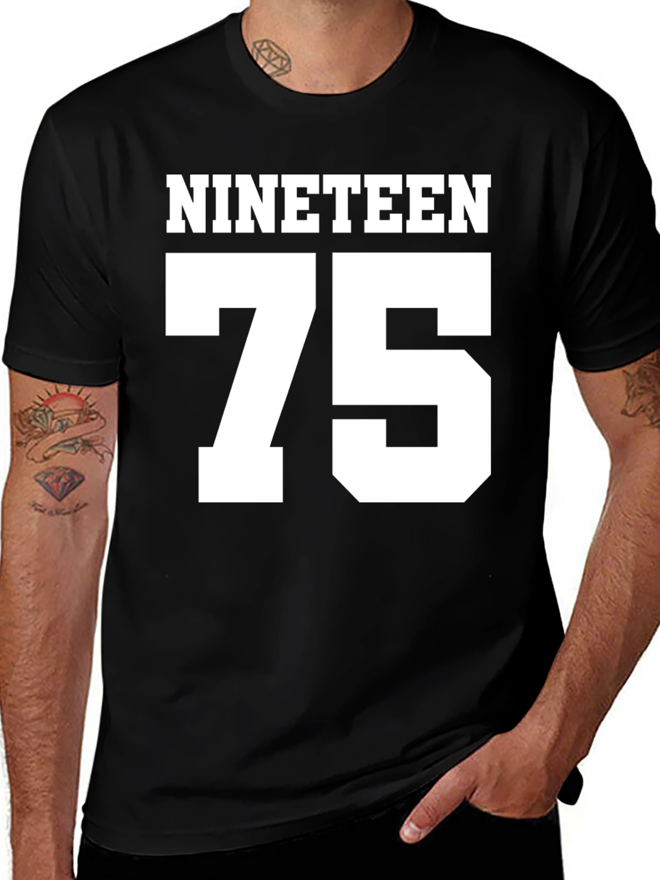 Nineteen 75 Graphic Tee - Retro Style