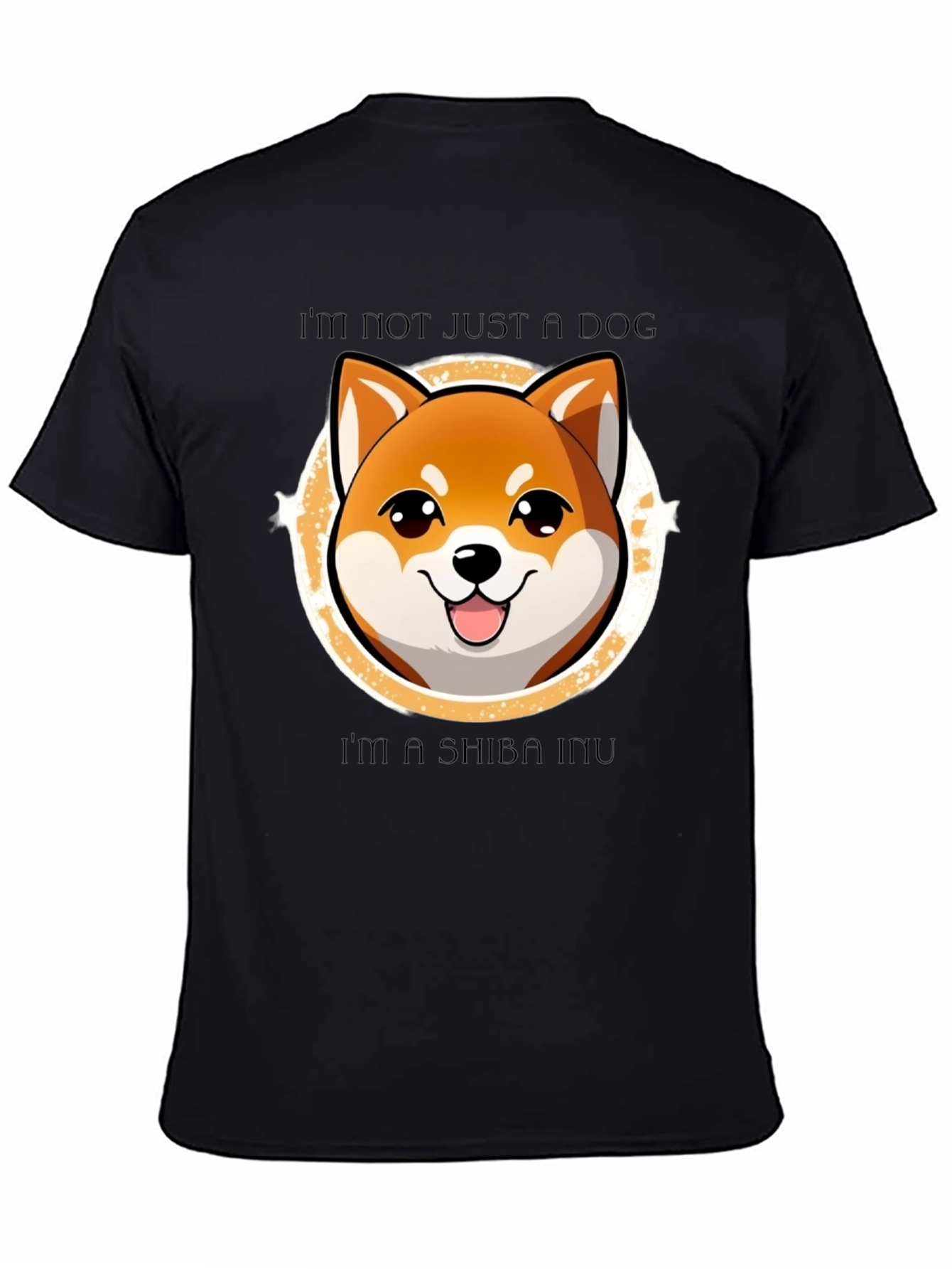 Shiba Inu Dog T-Shirt - Cute Cartoon Graphic Tee