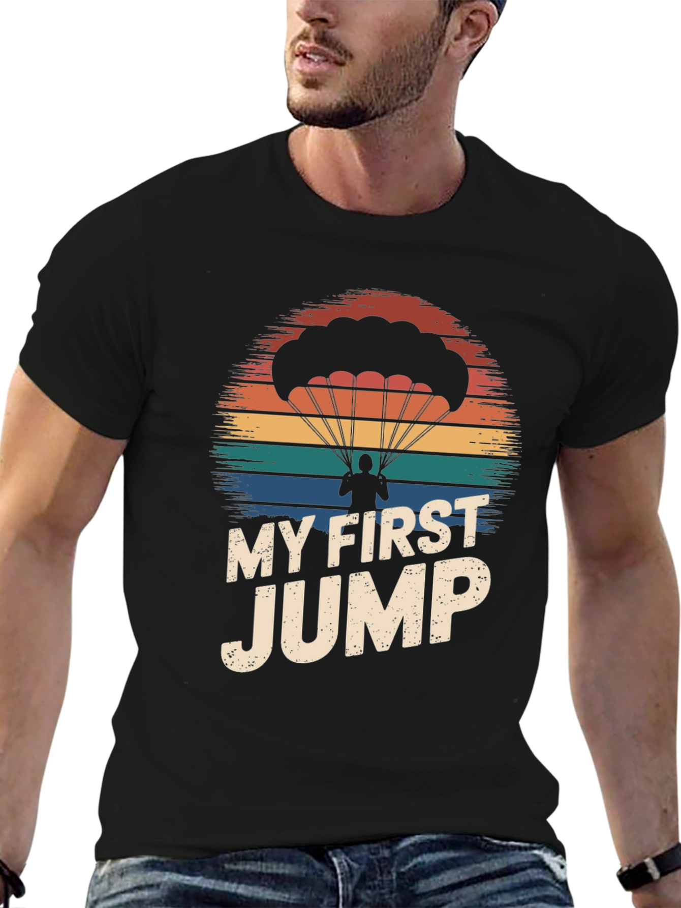 My First Jump Graphic Tee - Skydiving Shirt